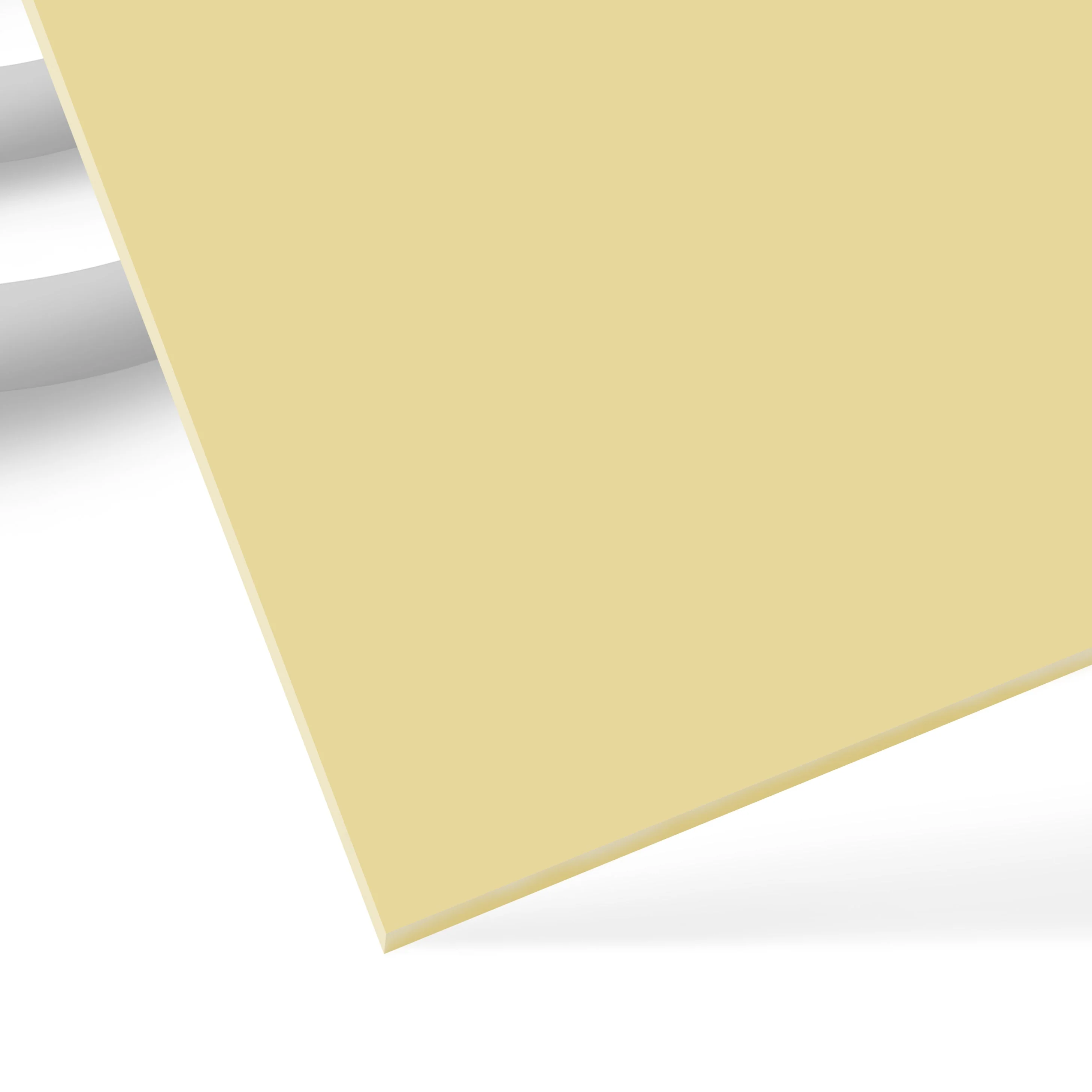 1/8" Pastel Baby Yellow Acrylic Sheet (3pcs)