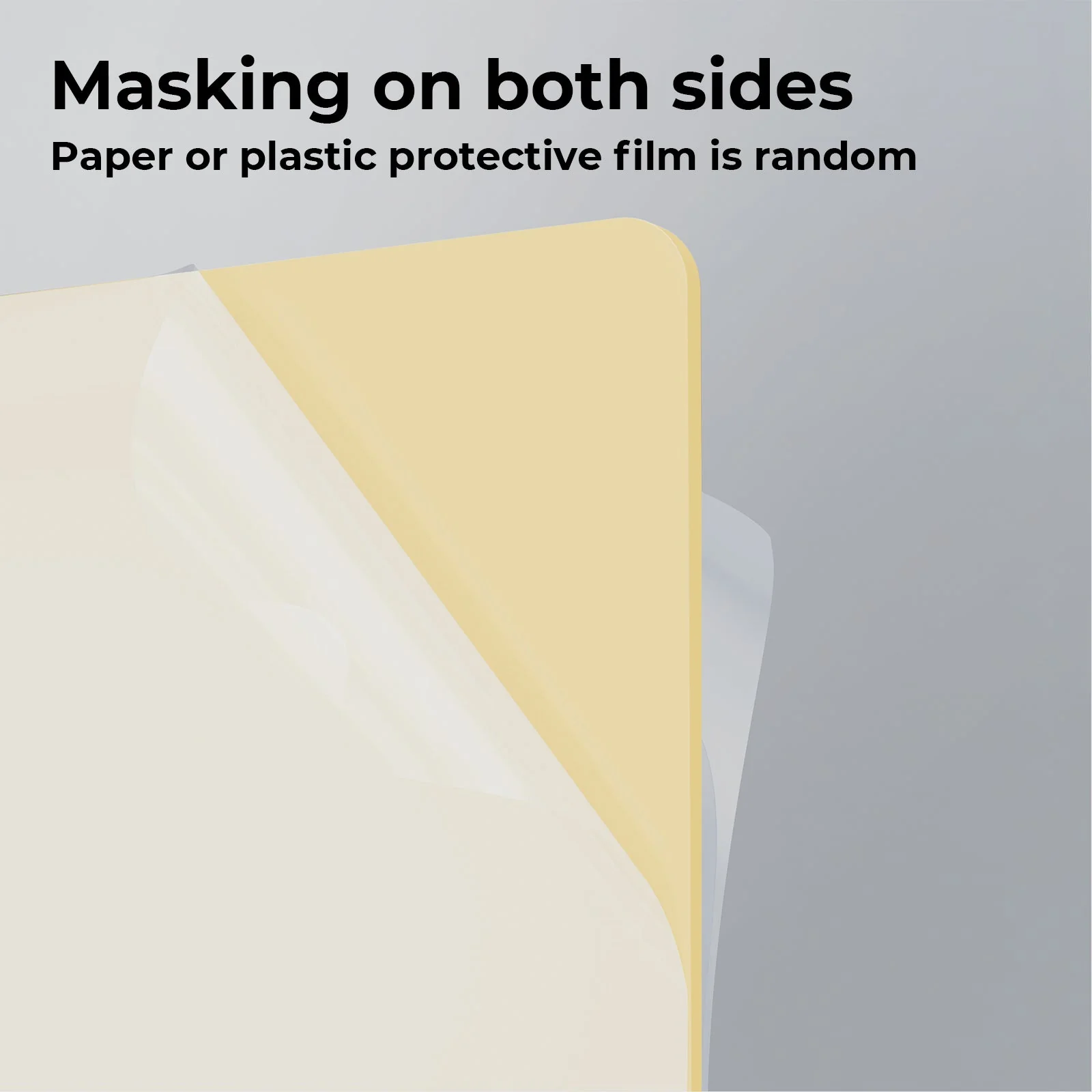 1/8" Pastel Baby Yellow Acrylic Sheet (3pcs) - Image 3