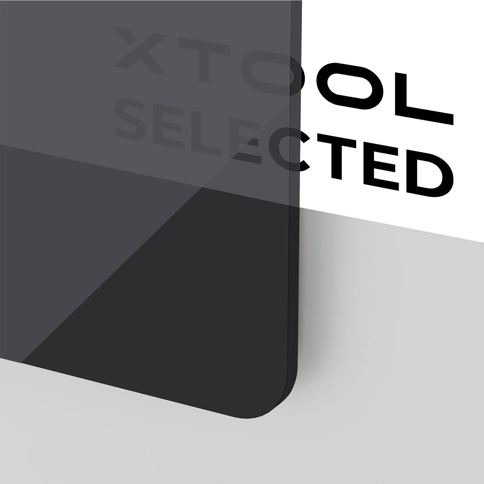 1/8" Black Translucent Glossy Acrylic Sheet (3pcs) - Image 5