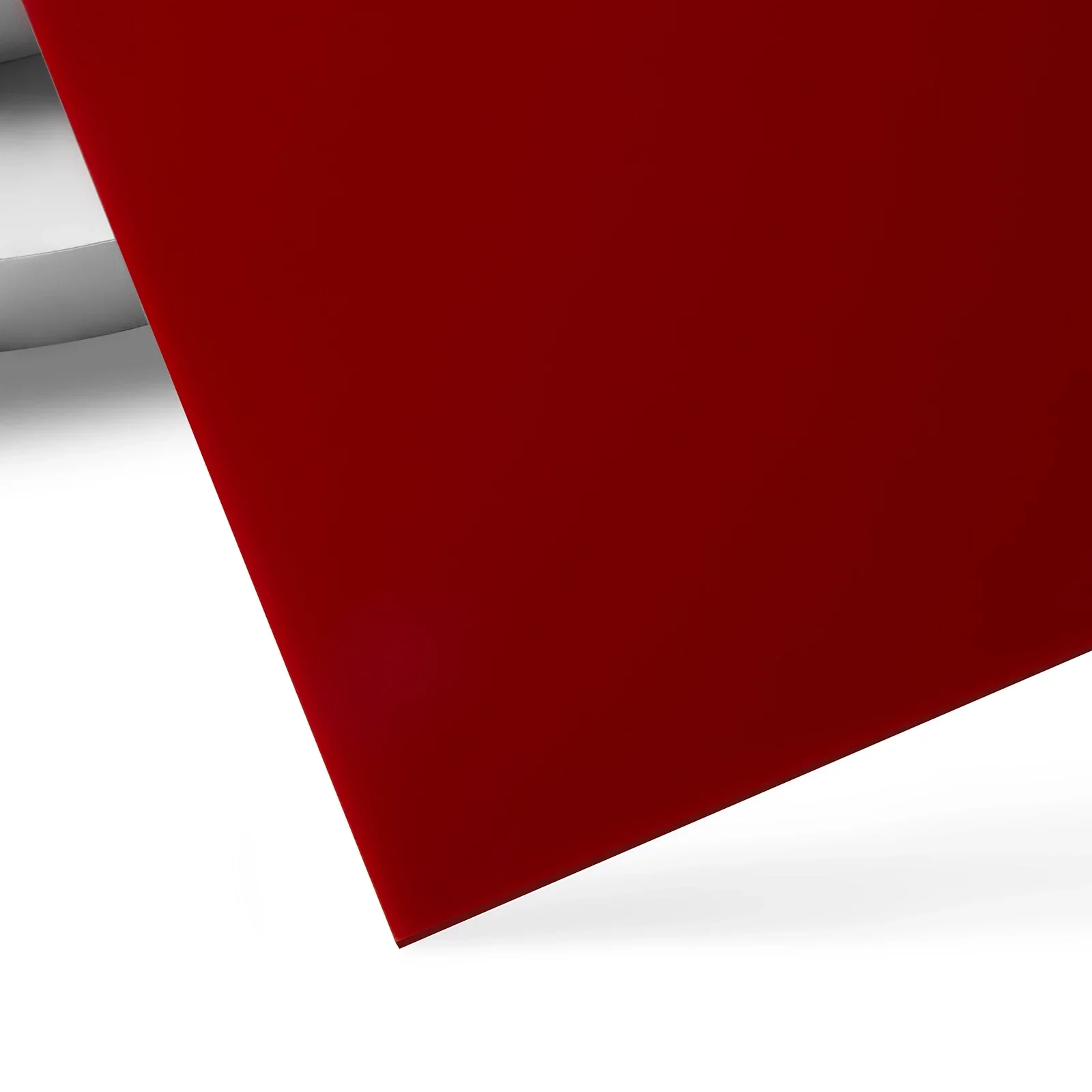1/8" Dark Red Opaque Glossy Acrylic Sheet for Diode Laser Cutting (3pcs)