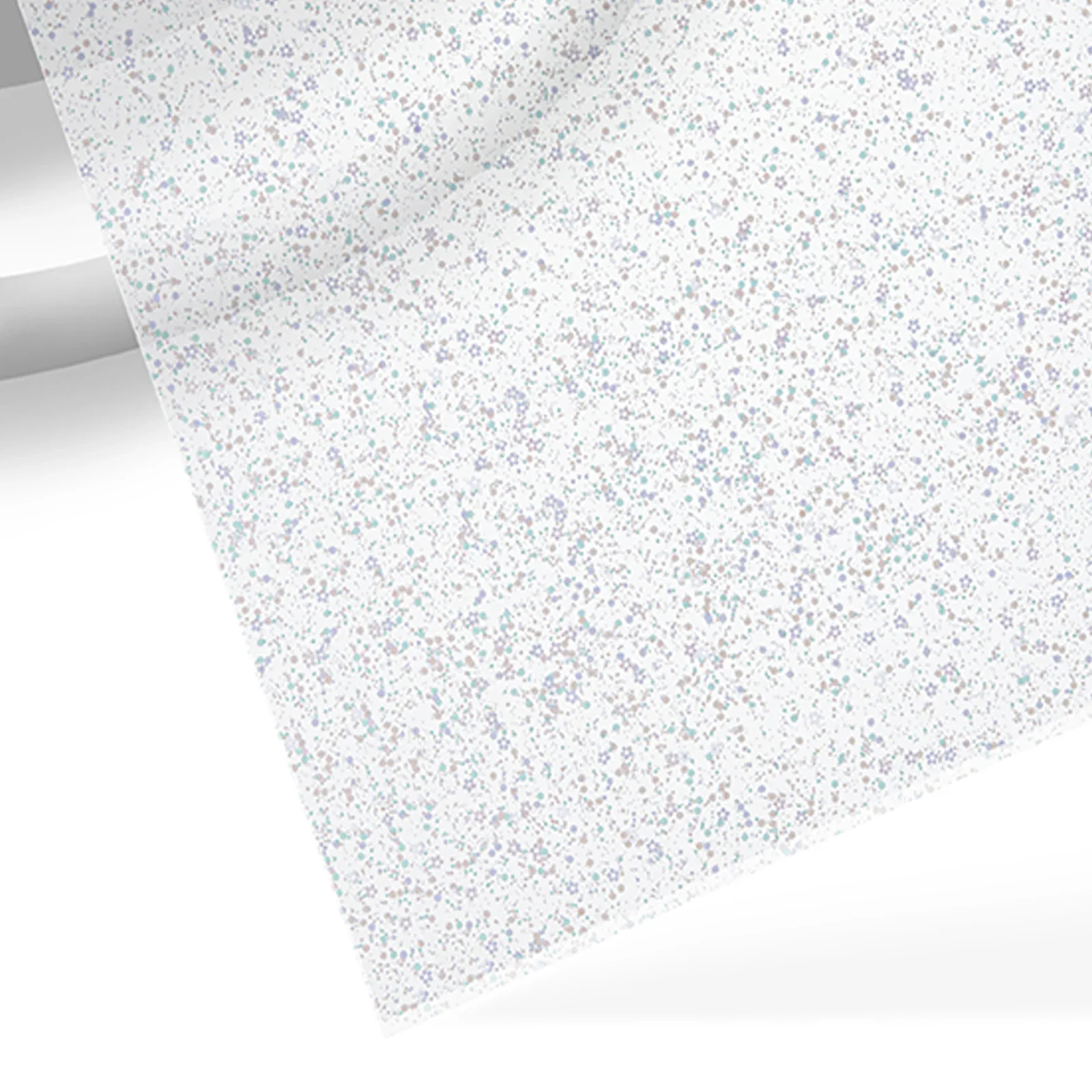1/8" Flowers Purple Green Glitter Dots Acrylic Sheet (3pcs) - Image 3