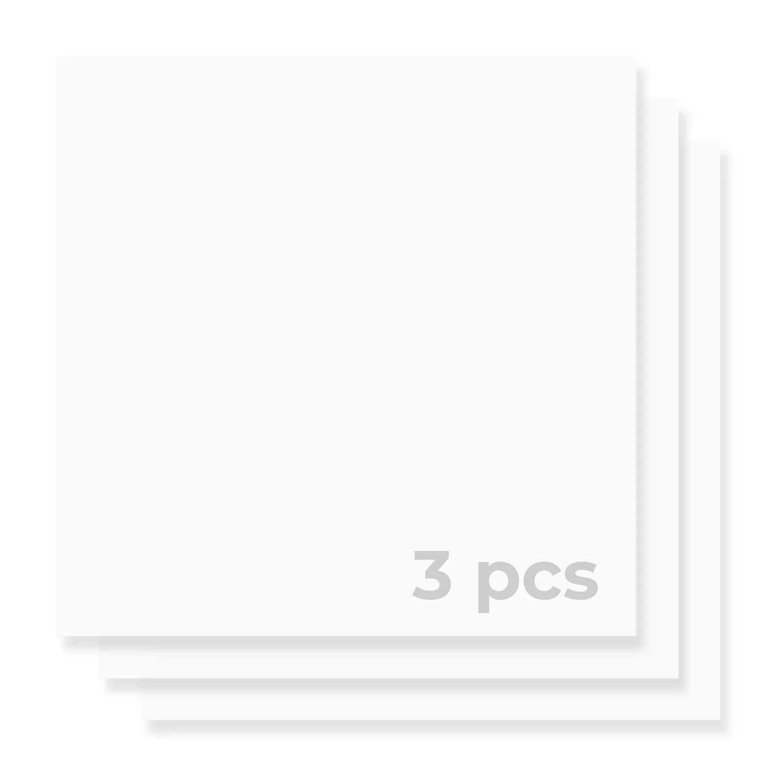 Pearl White * 3pcs 1/8" Frosted Acrylic Sheet - Image 10