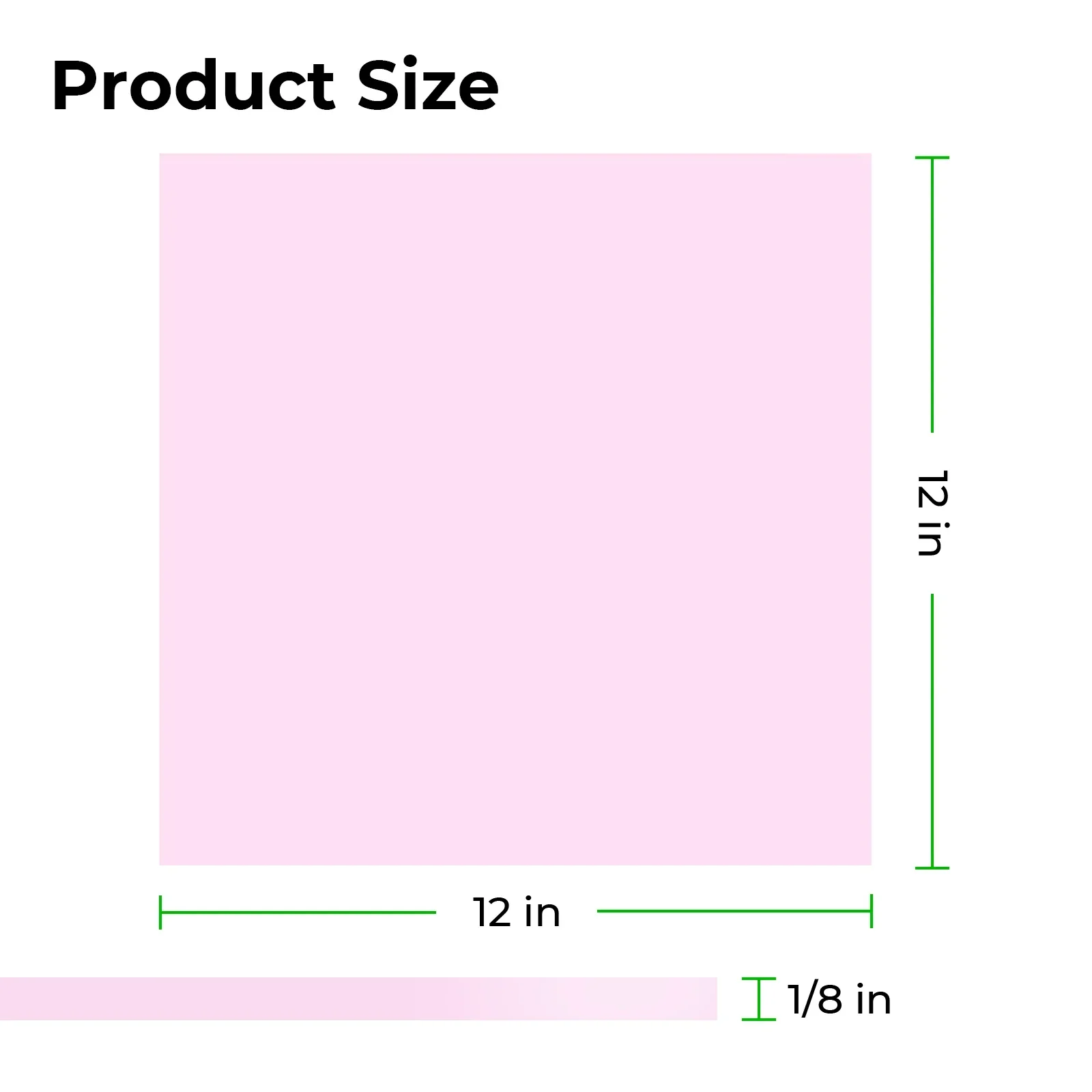 1/8" Frosted Pink Acrylic Sheet(3pcs) - Image 3