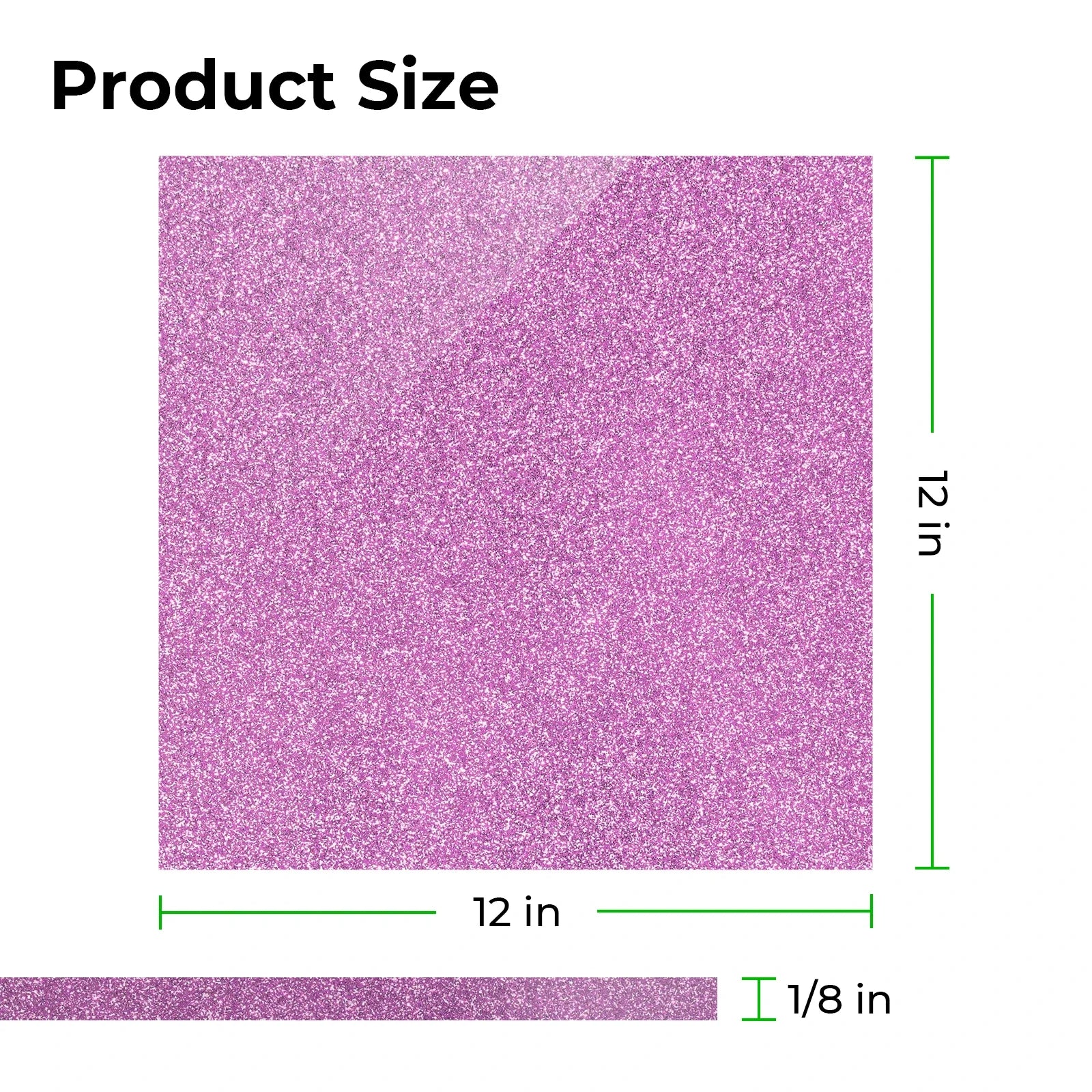 1/8" Glitter Opaque Glossy Acrylic Sheet (3pcs) - Image 11