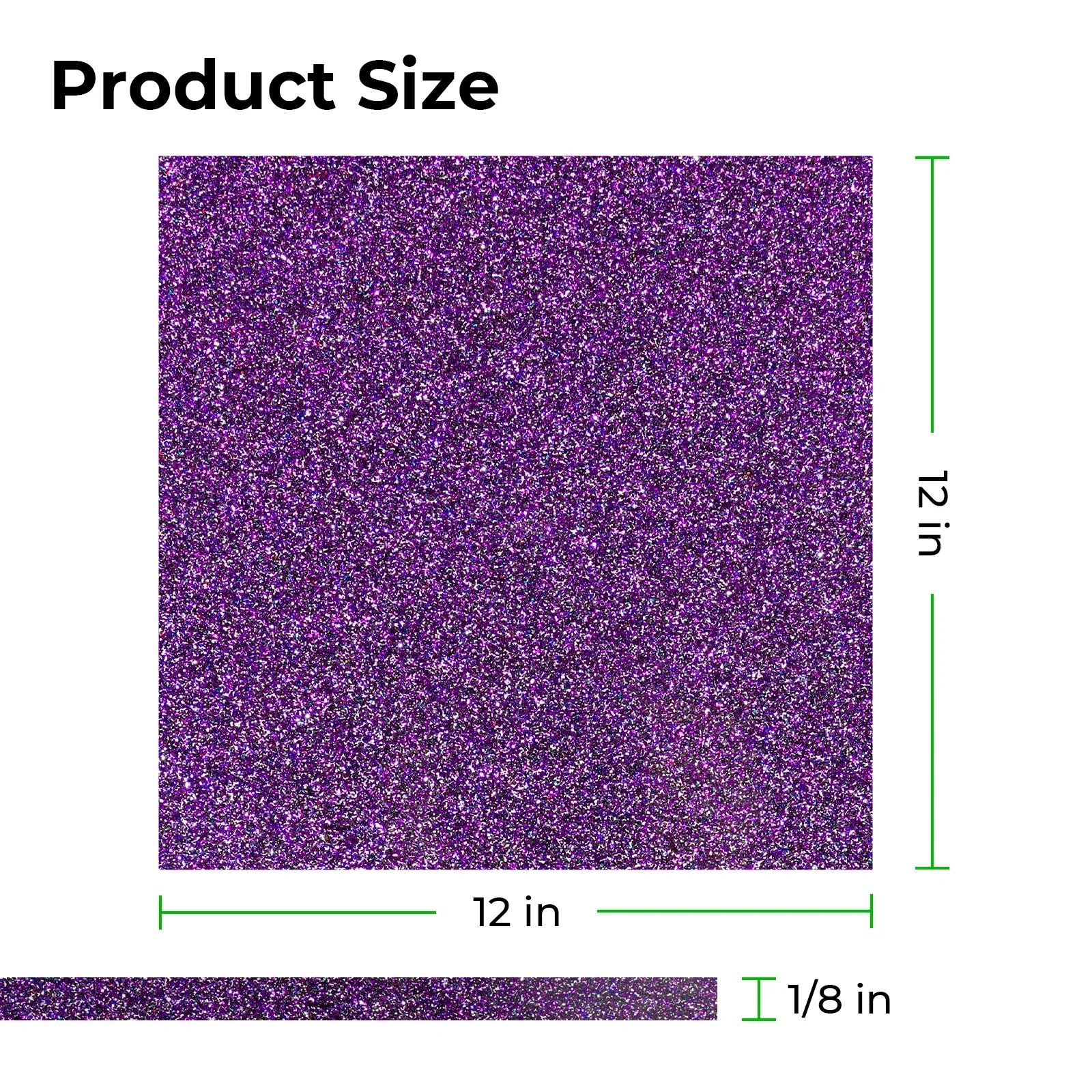 1/8" Glitter Opaque Glossy Acrylic Sheet (3pcs) - Image 14