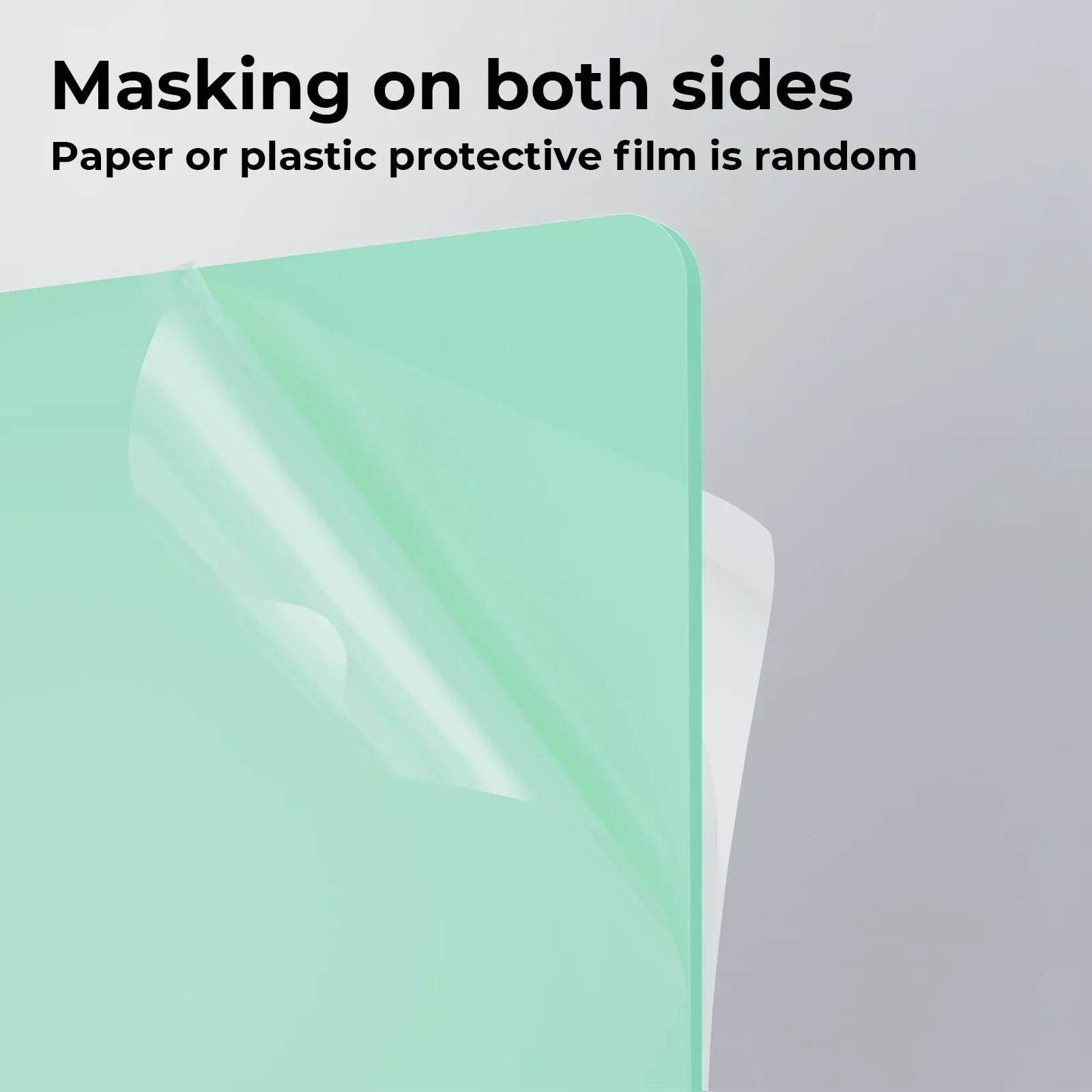 1/8" Green Turquoise Glow in the Dark Acrylic Sheet (3pcs) - Image 8