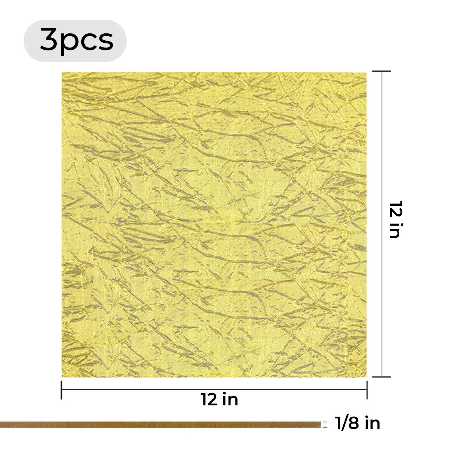 1/8" Metallic Mesh Acrylic Sheet (3pcs) - Image 2