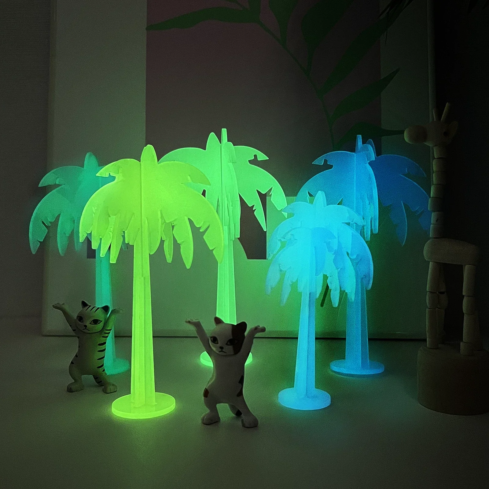 1/8" Pale Green Glow in the Dark Acrylic Sheet(3pcs) - Image 2