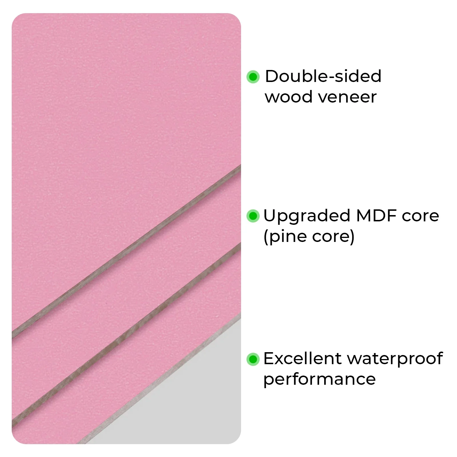 1/8" Pink MDF Board (10pcs) - Image 6