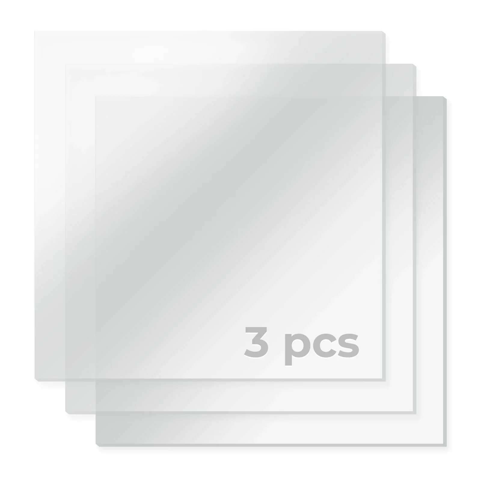 1/10" See-through Mirror Acrylic Sheet (3pcs) - Image 5