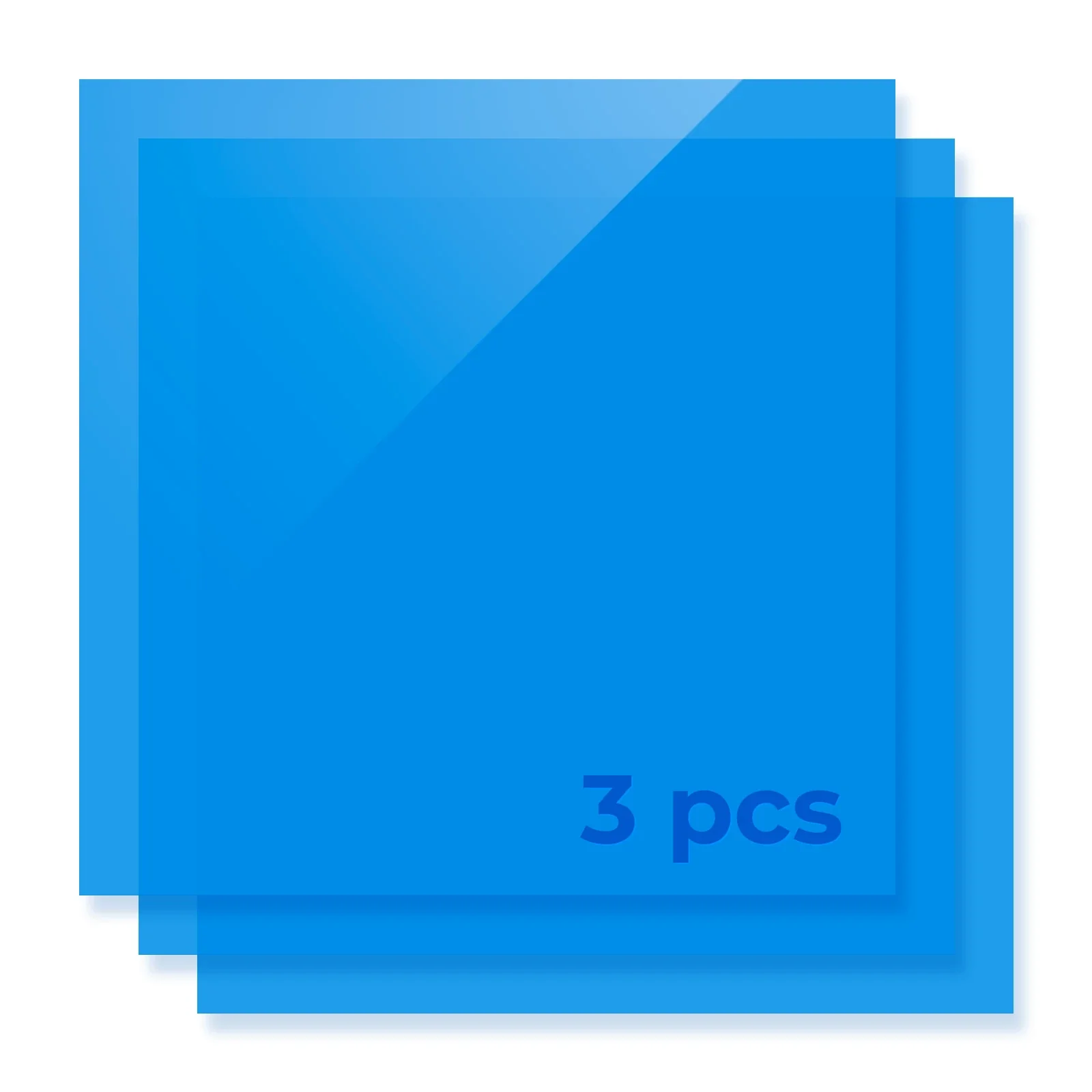 1/8" Purple Translucent Glossy Acrylic Sheet (3pcs) - Image 7
