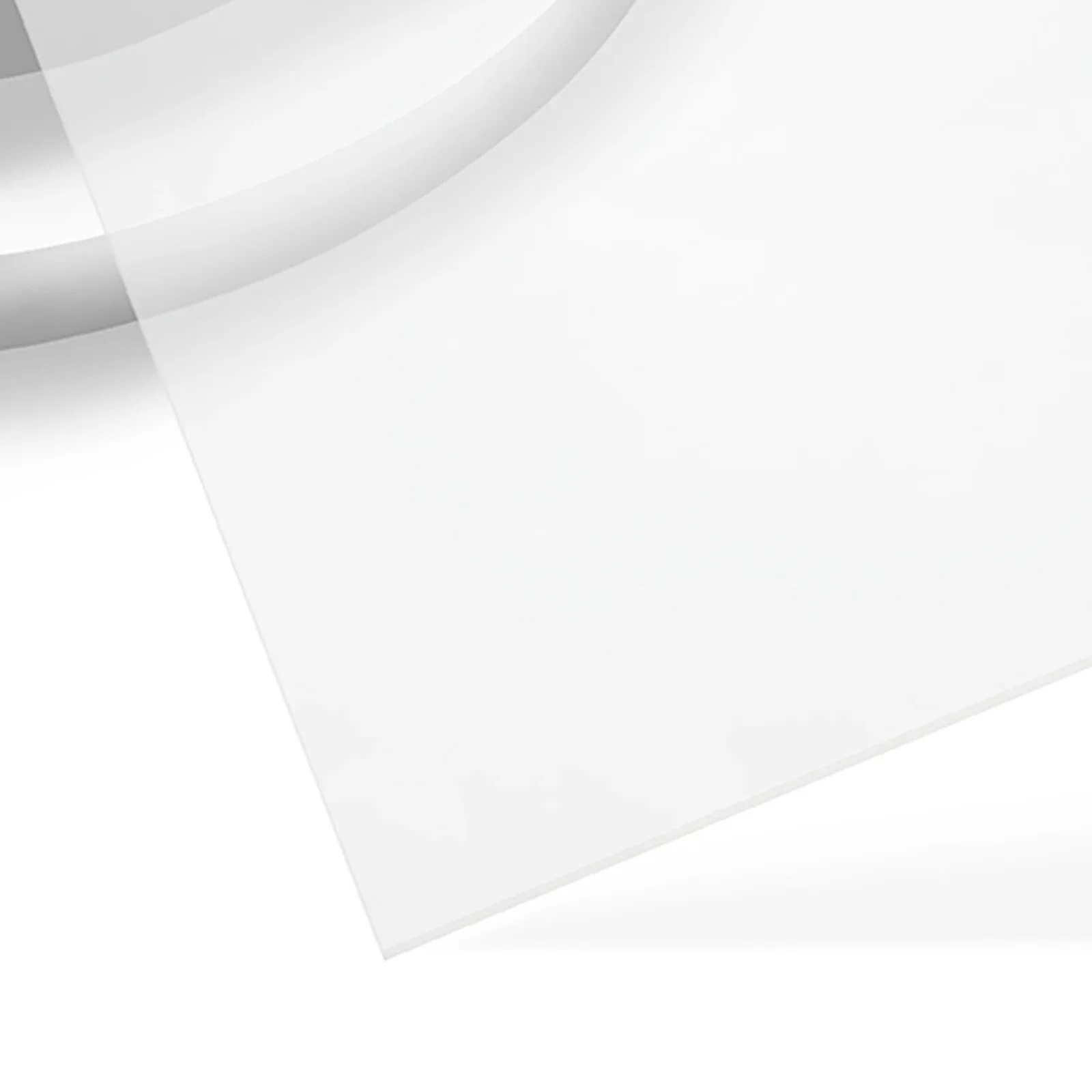 1/8"x12"x19" Transparent Acrylic Sheet (1pcs)