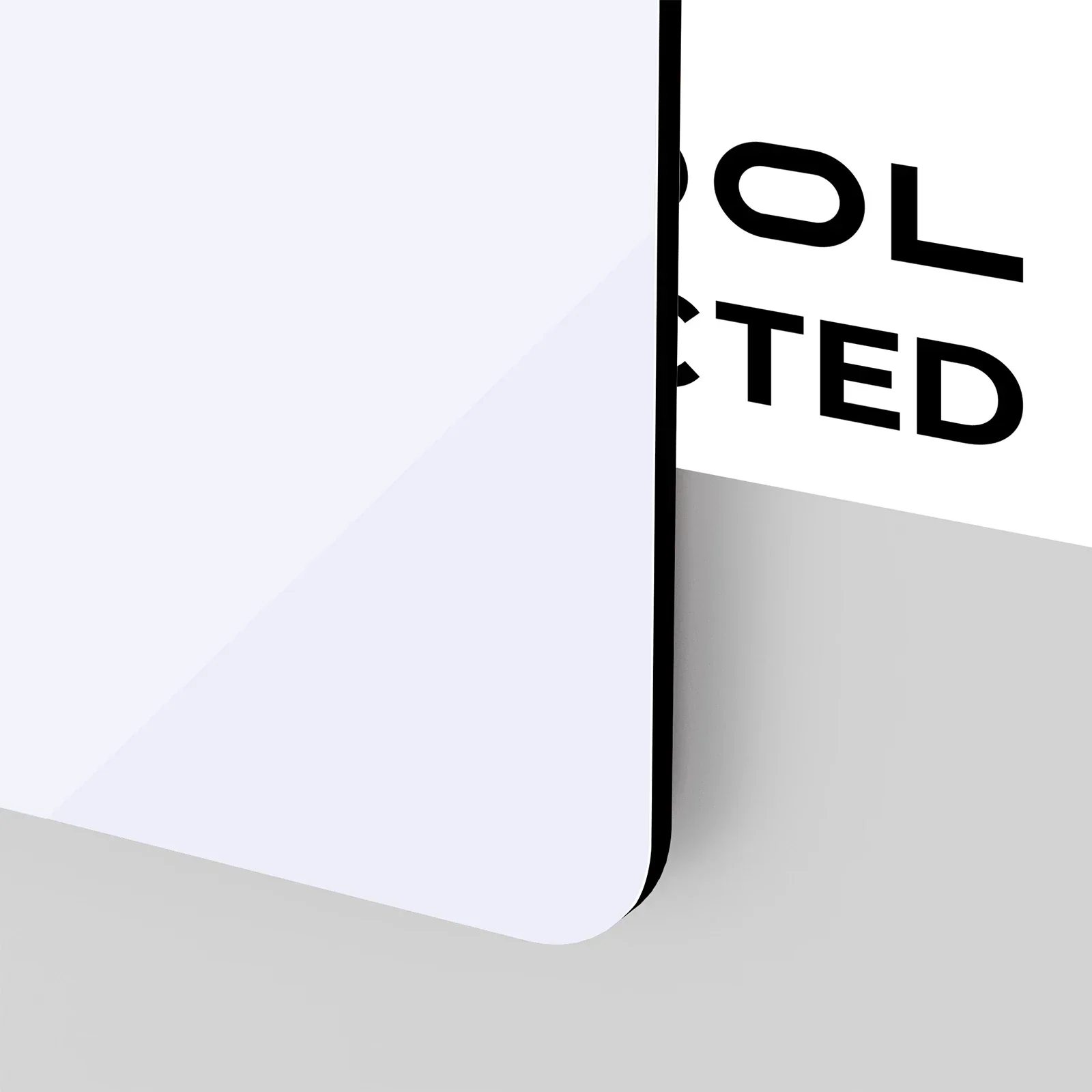 1/8" White to Black Two-Tone Acrylic Sheet for Diode Laser Cutting (3pcs) - Image 6
