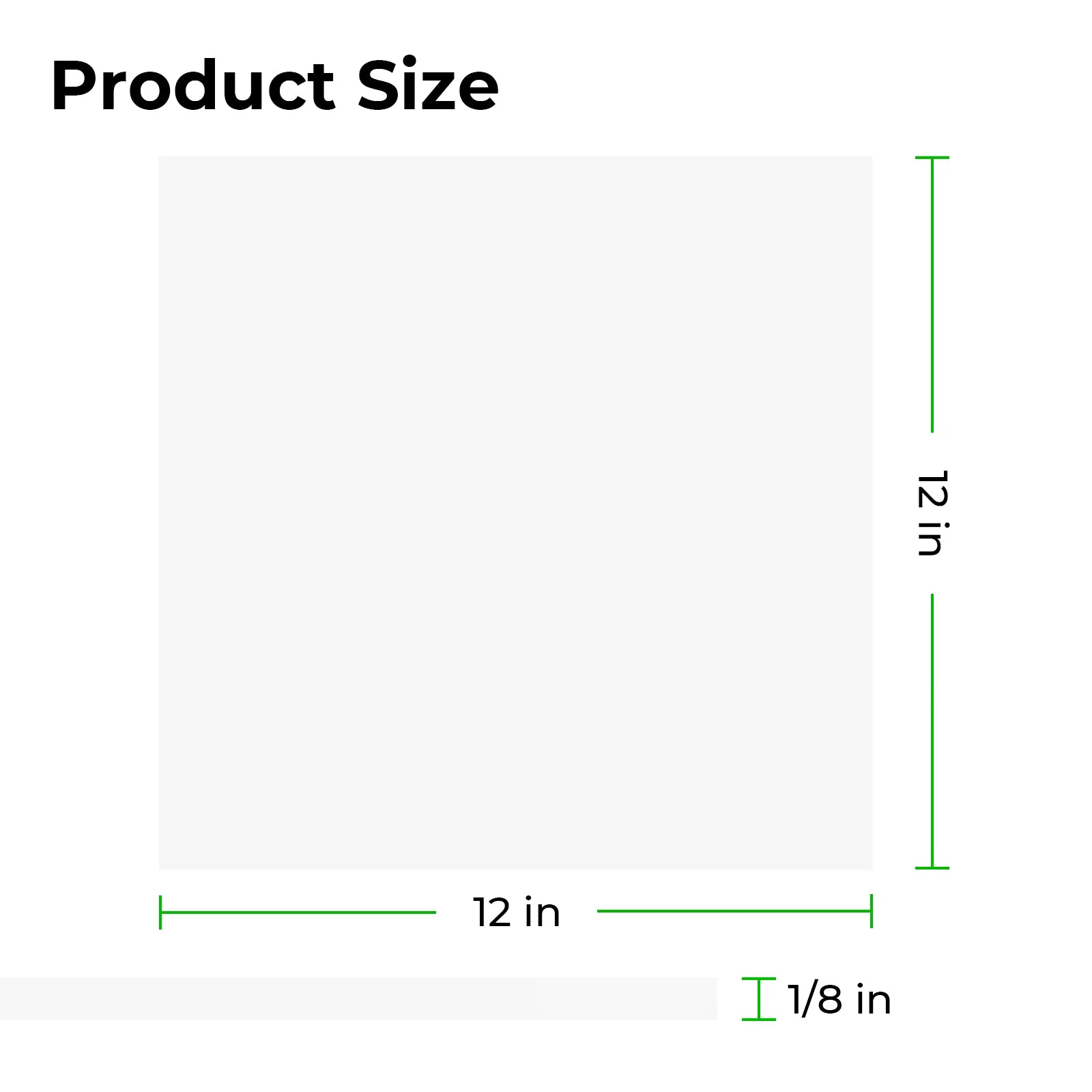 1/8" White Translucent Glossy Acrylic Sheet (3pcs) - Image 3