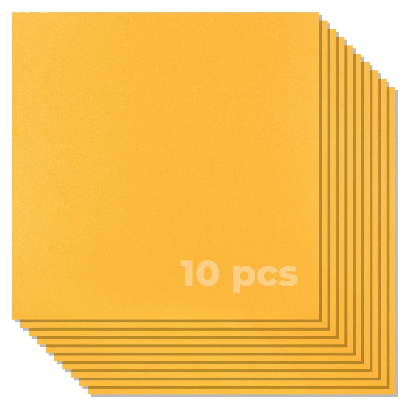 1/8" Yellow MDF Board (10pcs) - Image 4