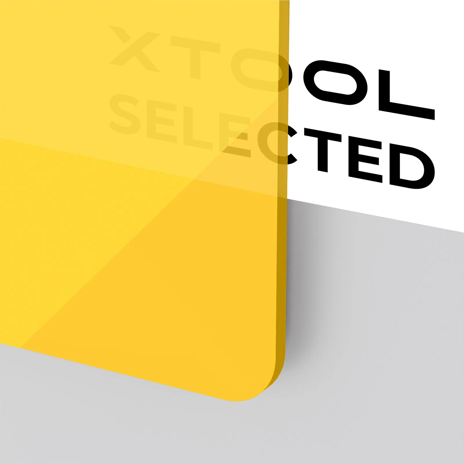 1/8" Yellow Translucent Glossy Acrylic Sheet (3pcs) - Image 7