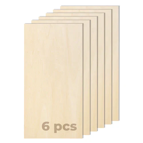 1/8"x12"x24" Basswood Plywood Sheets (6pcs) - Image 5