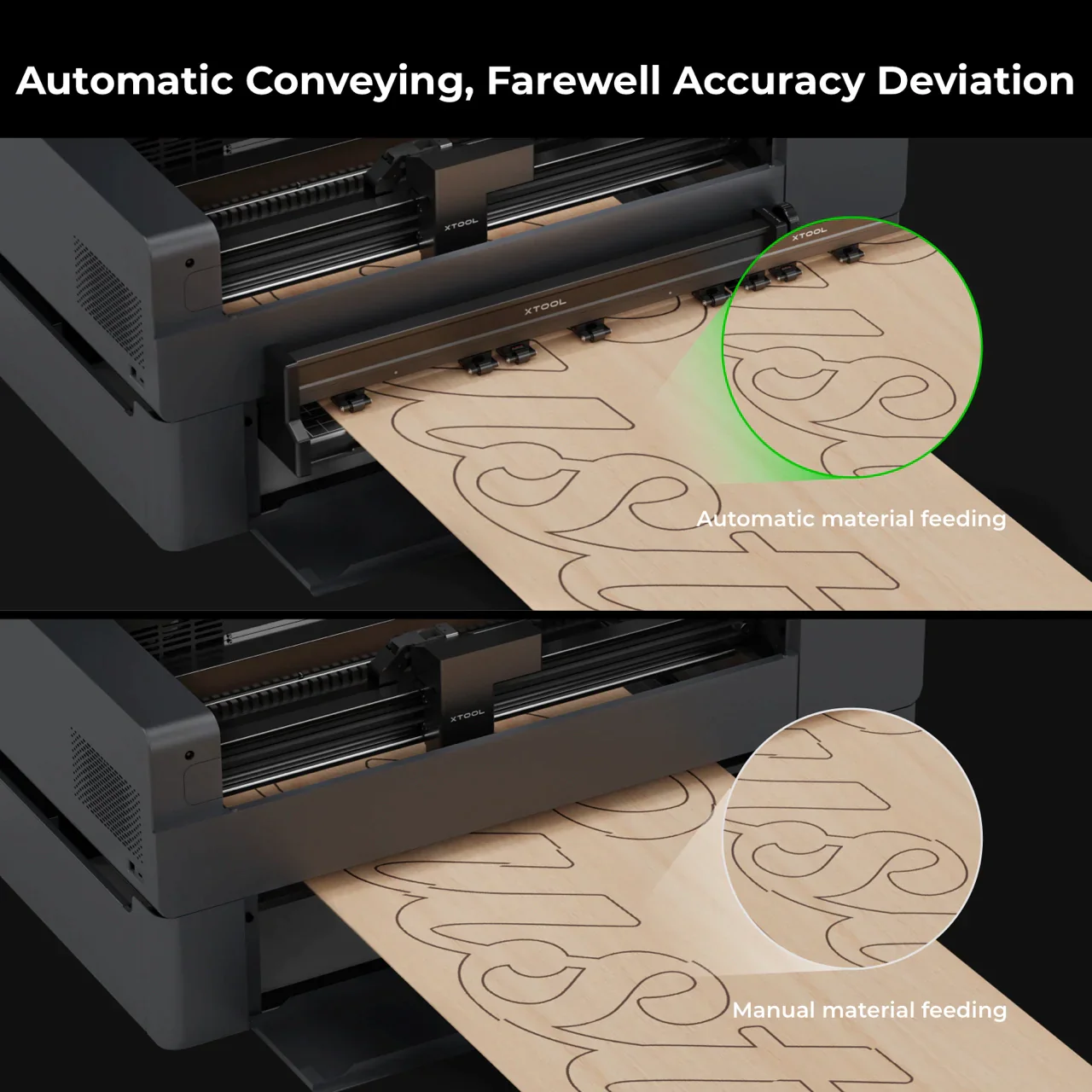 xTool Automatic Conveyor Feeder for xTool P2S & P2 - Image 3