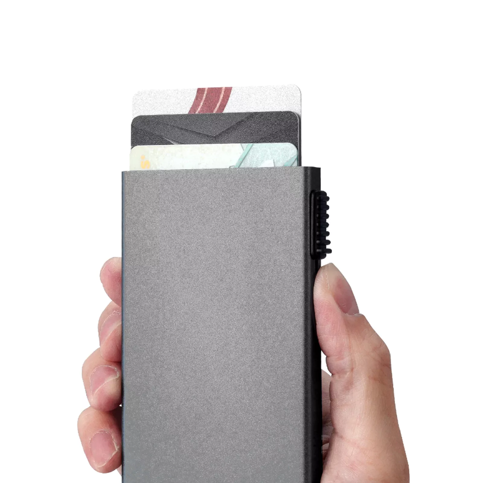 Black Business Card Holder - Image 2