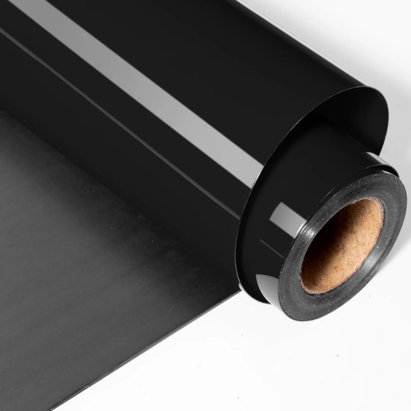 10 * 6Ft Laser-Safe Black Laser-Safe 3D Puff Vinyl Heat Transfer Vinyl Roll