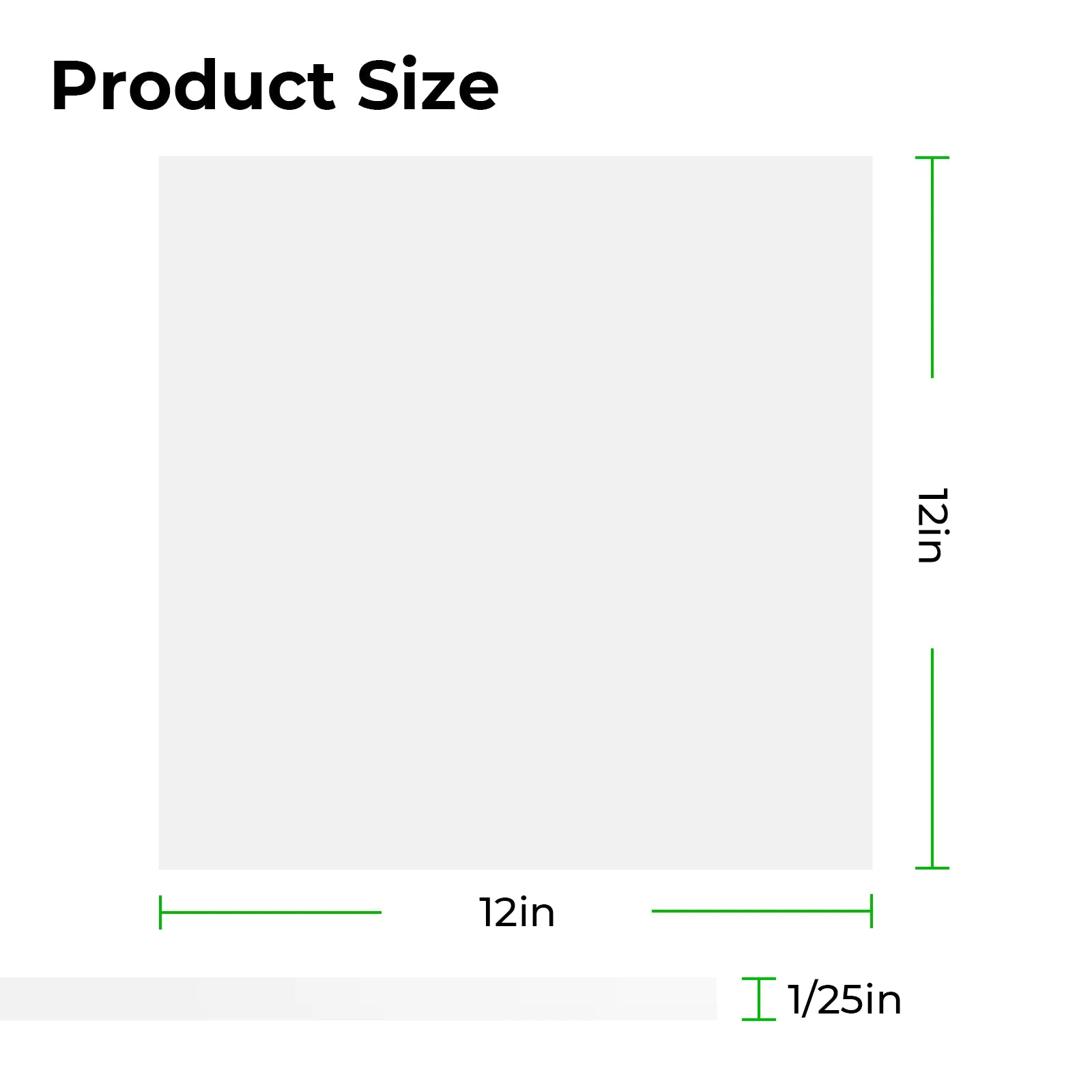 1/8 Clear Glossy Acrylic Sheet (1pc) - Image 6