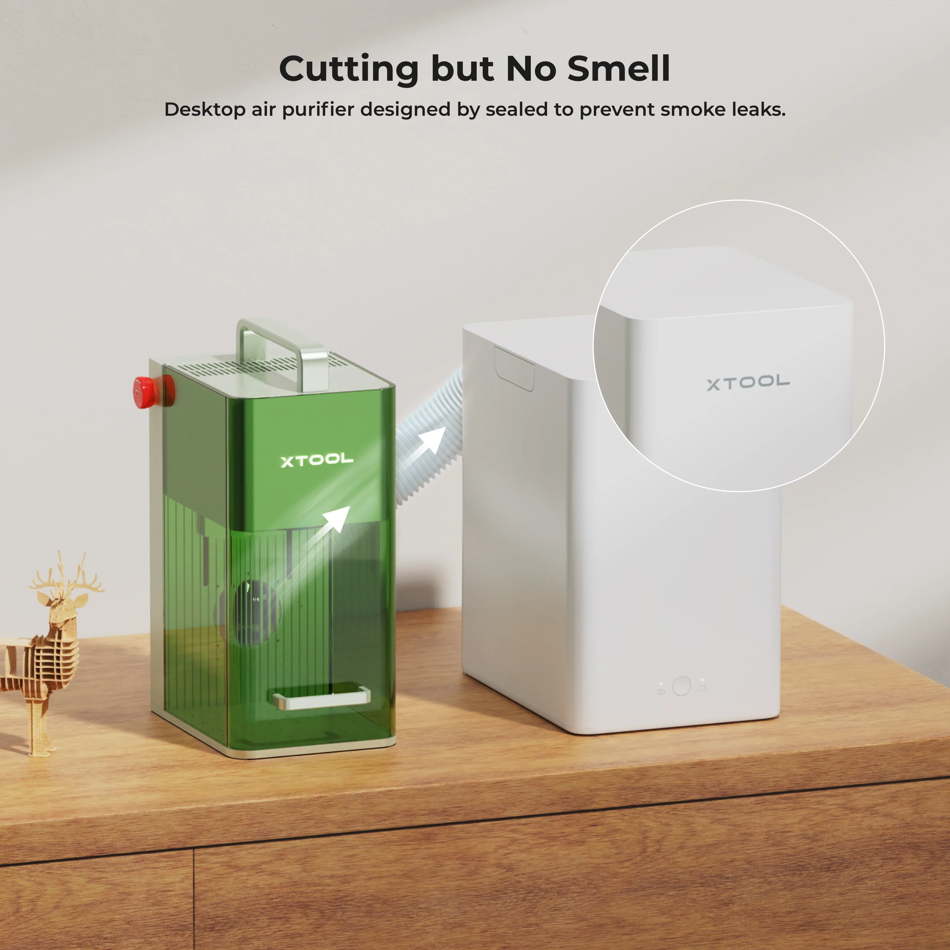 Desktop Air Purifier for xTool F2/ F1/ M2/ M1 Ultra - Image 4