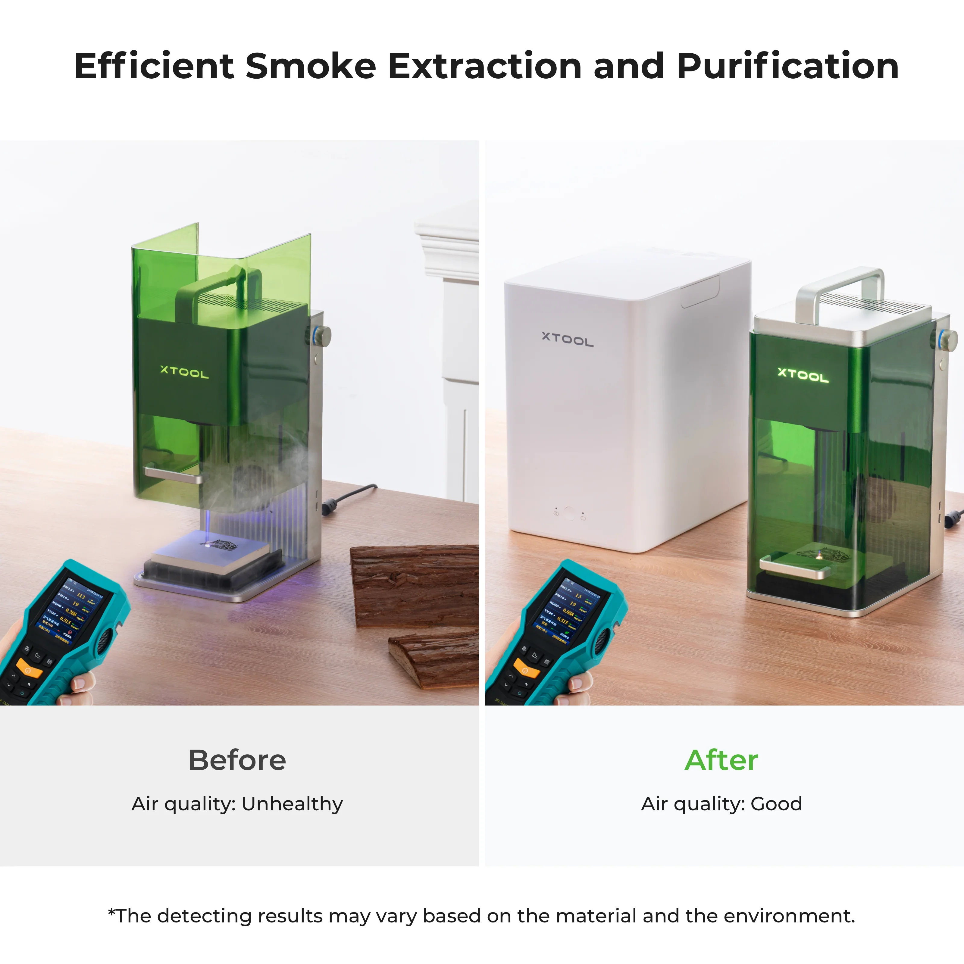 Desktop Air Purifier for xTool F2/ F1/ M2/ M1 Ultra - Image 5