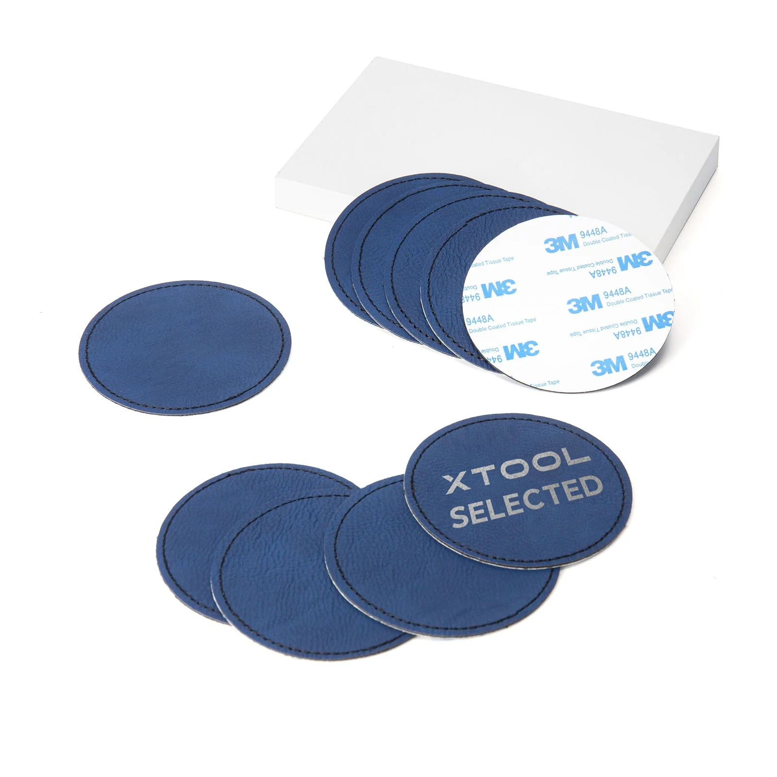 Laserable Leatherette Round Patch (10pcs) - Image 9
