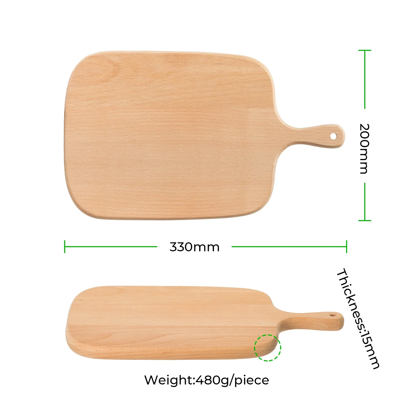 Beech Cutting Board - Image 3