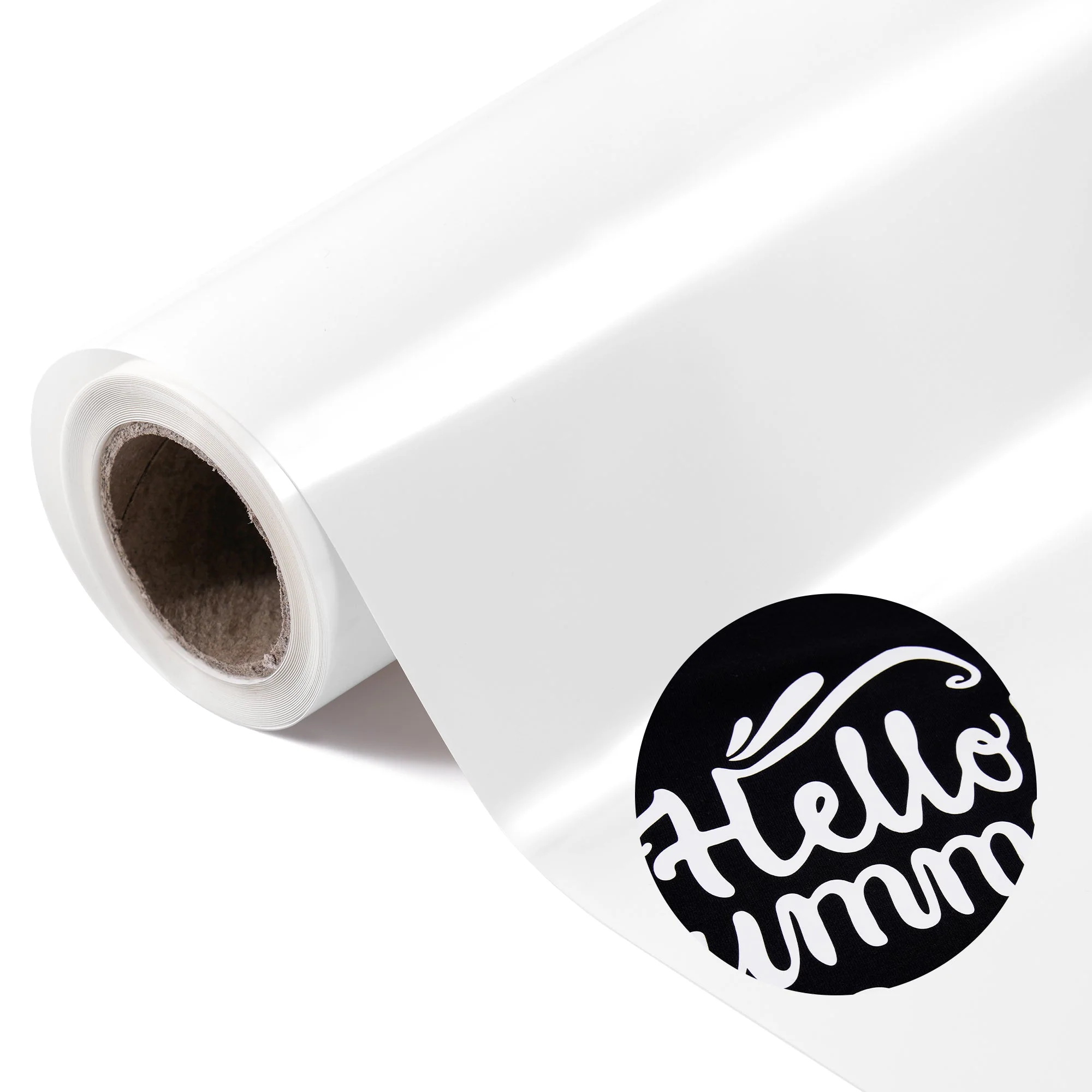 Laser-Safe White HTV Vinyl Roll Heat Transfer Vinyl