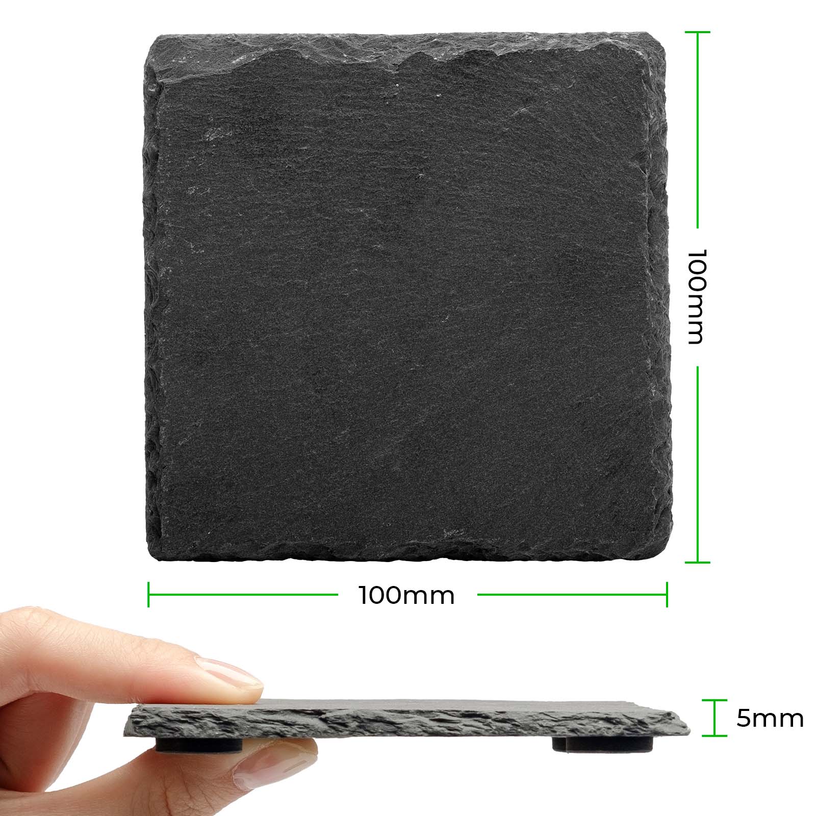 Square Rock Coaster (4pcs) - Image 5