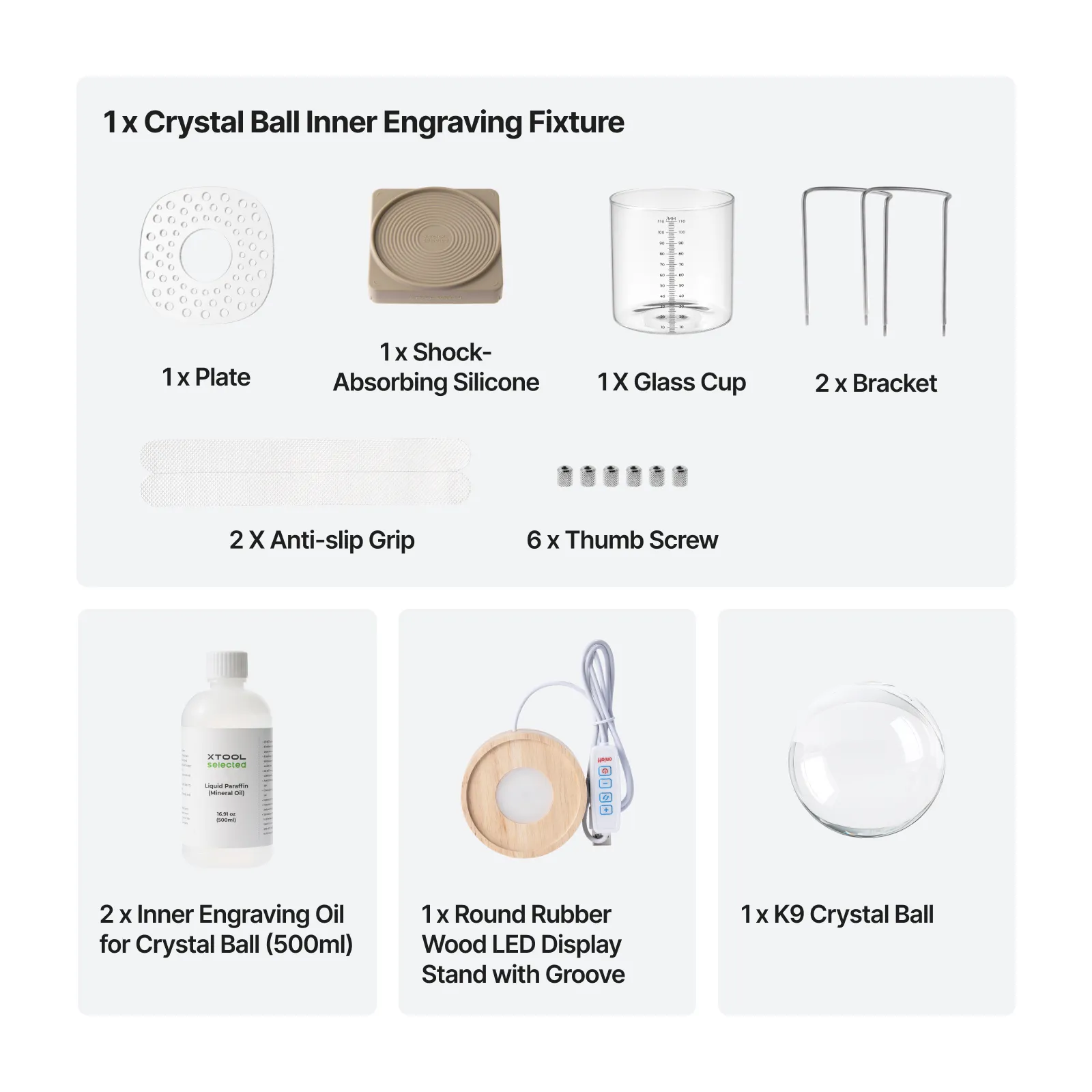 Round Rubber Wood LED Light Base with Groove - Image 17