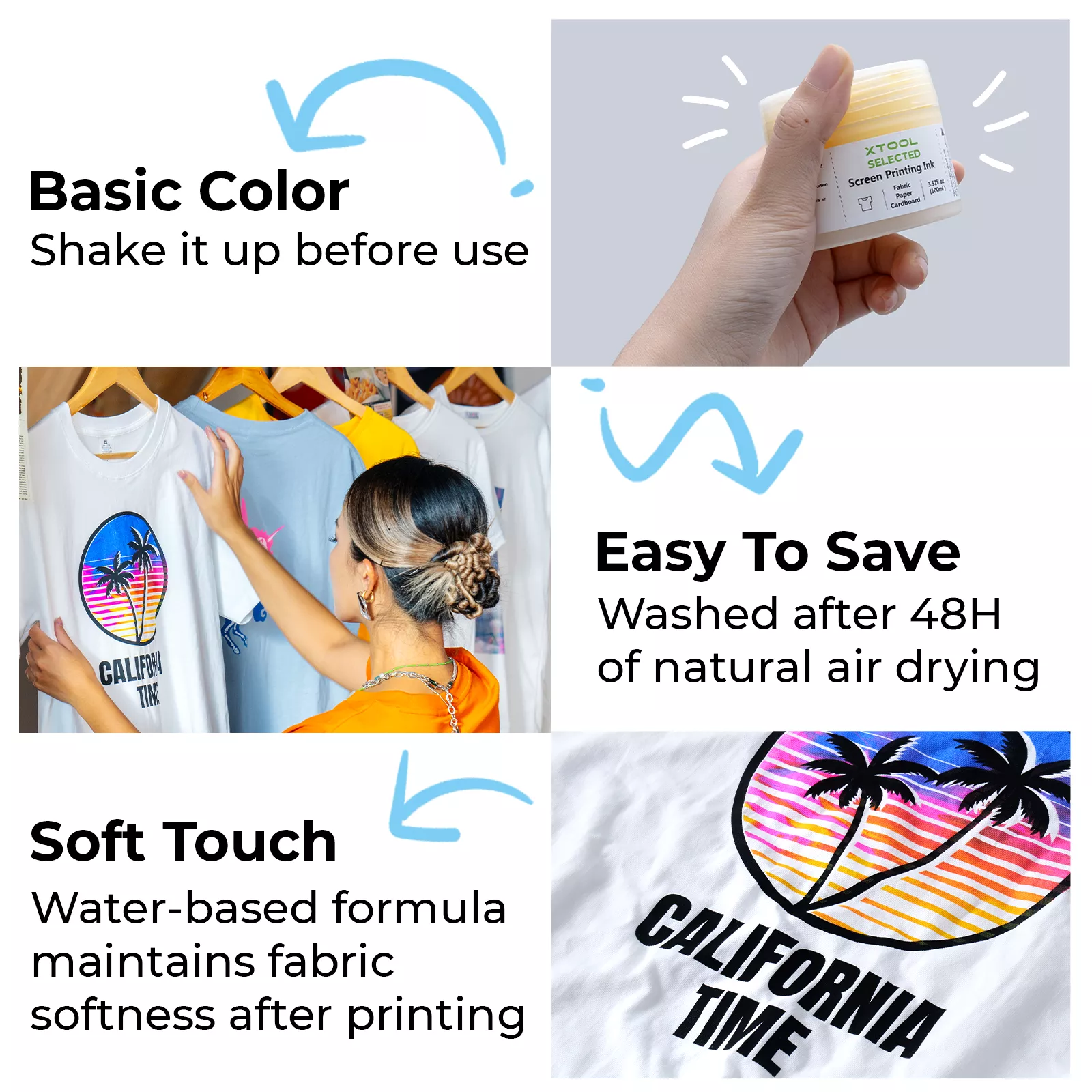 Screen Printing Ink Set (6 Colors) - Image 6