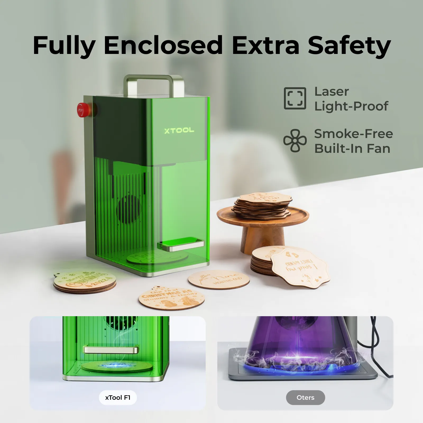 xTool F1/F1 Lite Fast and Portable Laser Engraver - Image 7