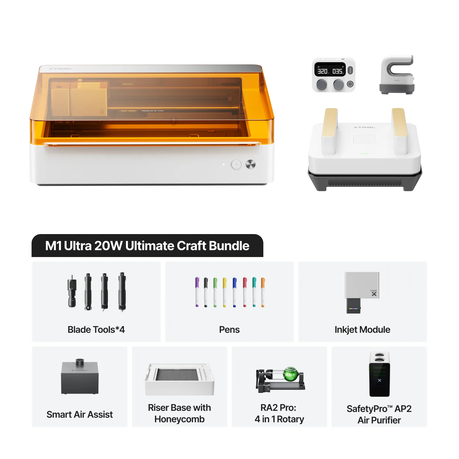 xTool M1 Ultra The World's First 4-in-1 Craft Machine - Image 19