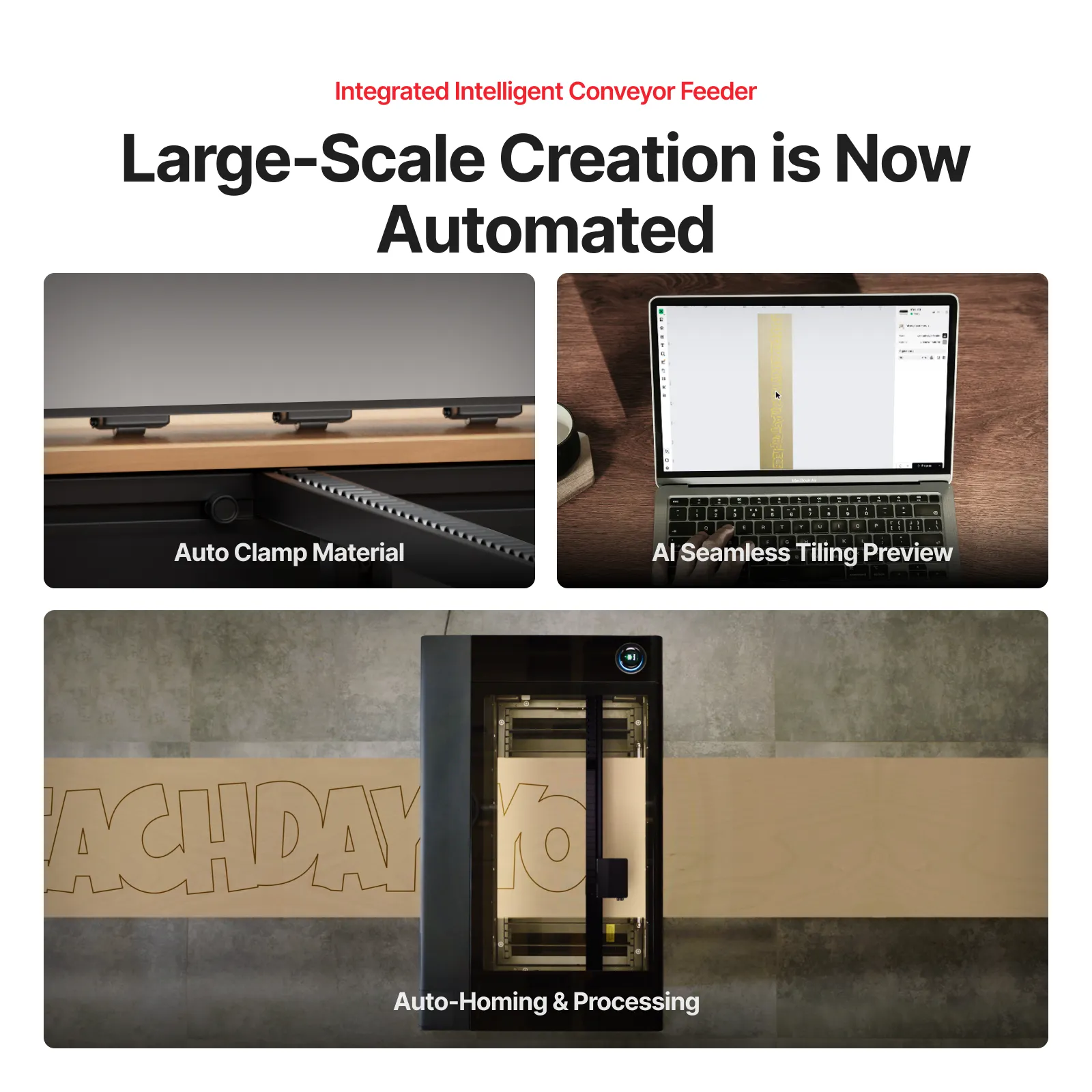xTool P3 80W Flagship CO2 Laser Cutter with Intelligent Automation - Image 12