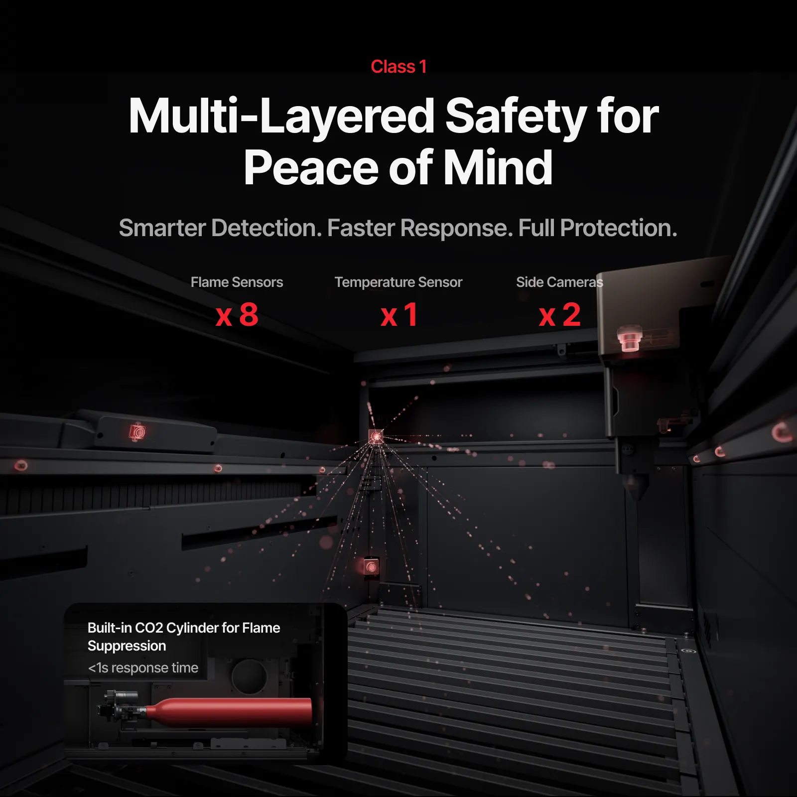 xTool P3 80W Flagship CO2 Laser Cutter with Intelligent Automation - Image 15