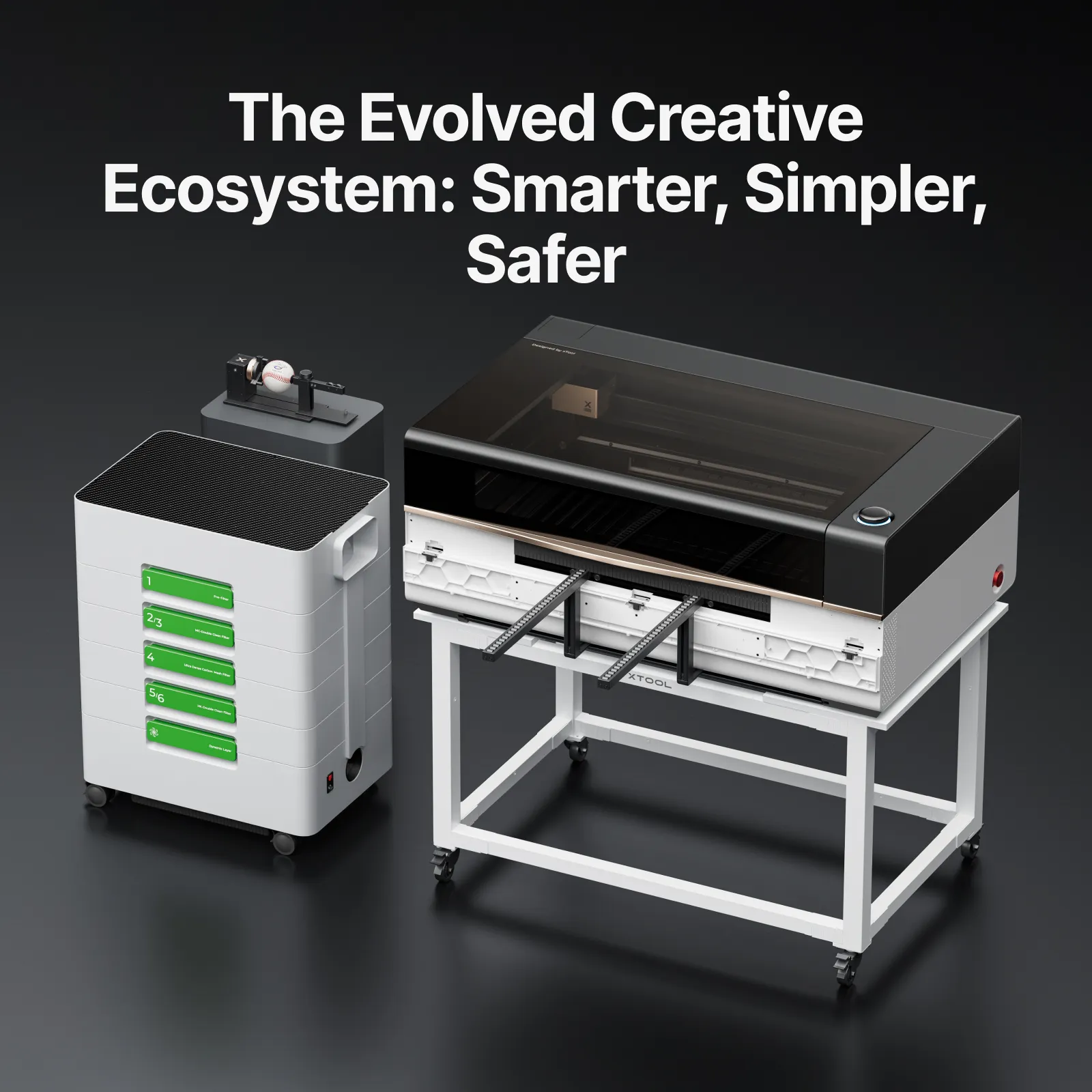 xTool P3 80W Flagship CO2 Laser Cutter with Intelligent Automation - Image 17