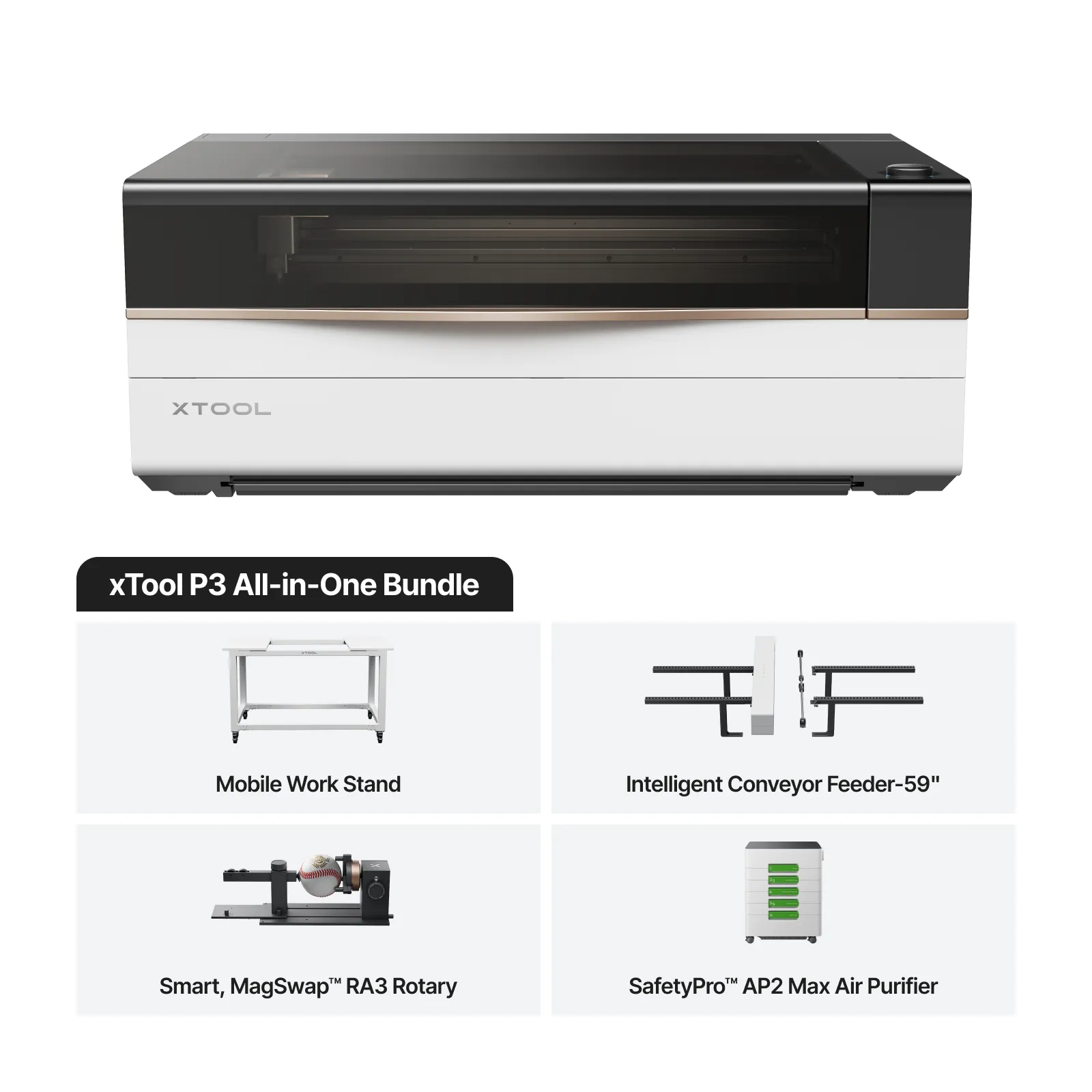 xTool P3 80W Flagship CO2 Laser Cutter with Intelligent Automation - Image 20