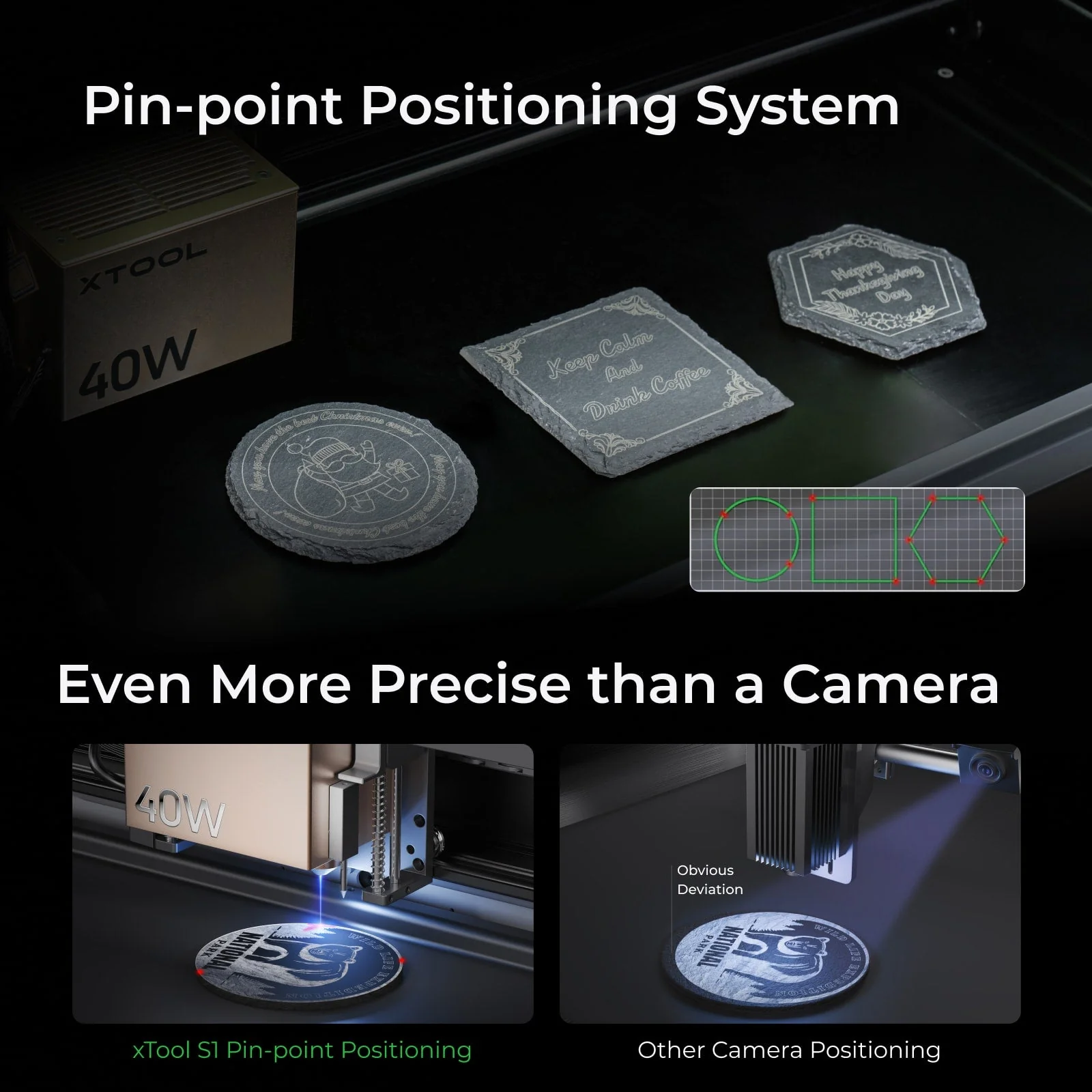 xTool S1 + 1064nm IR Laser Kit: Enclosed Diode Laser Engraver & Cutter - Image 7