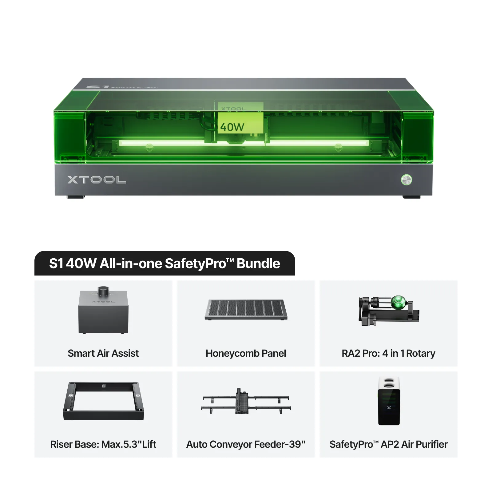 xTool S1 Enclosed Diode Laser Cutter - Image 17