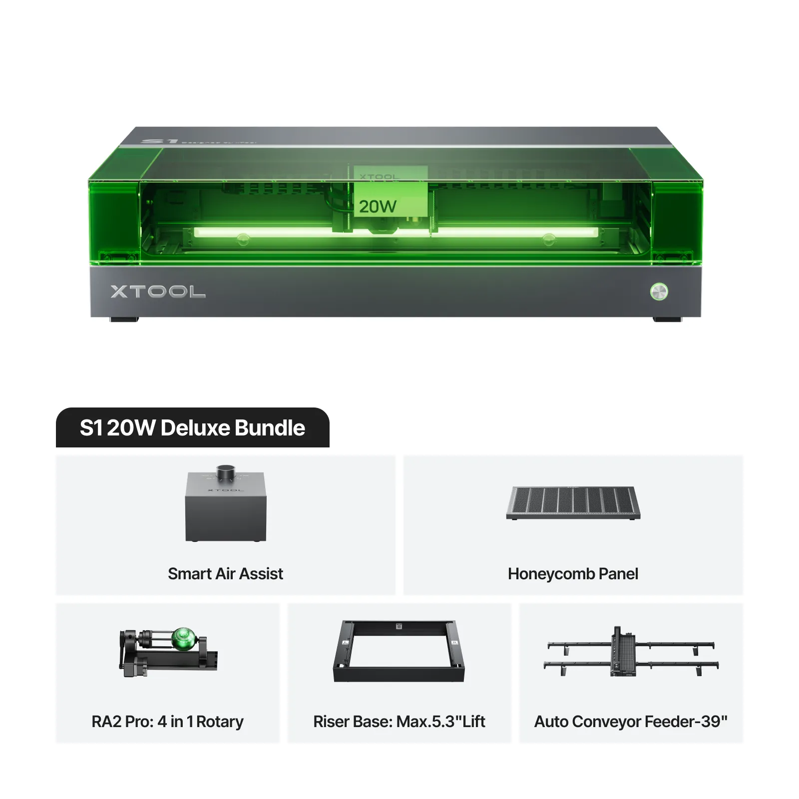 xTool S1 Enclosed Diode Laser Cutter - Image 19