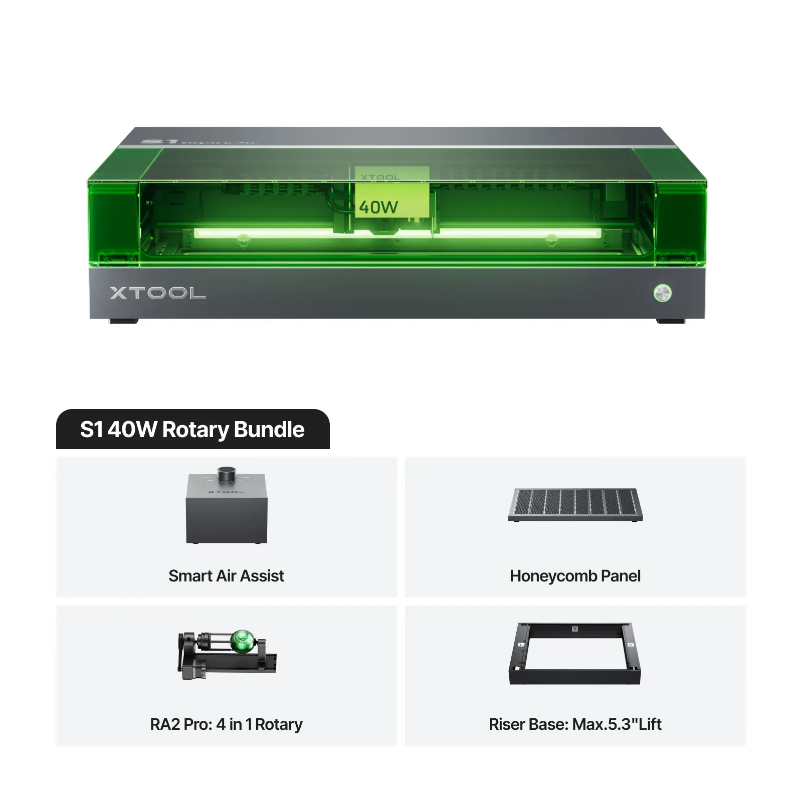 xTool S1 Enclosed Diode Laser Cutter - Image 23