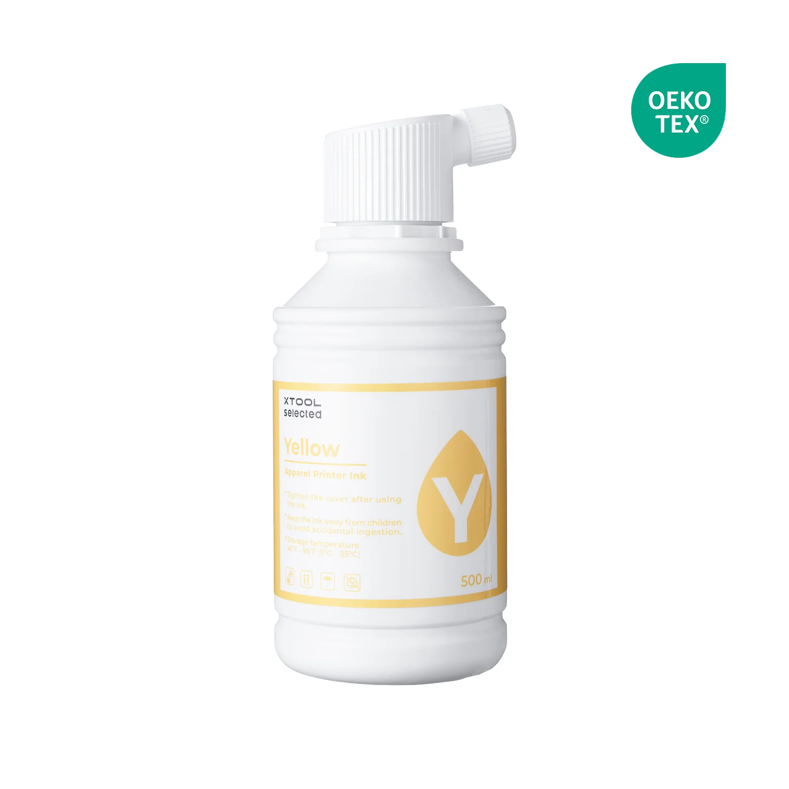 xTool Selected Apparel Printer Yellow Ink (500ml)
