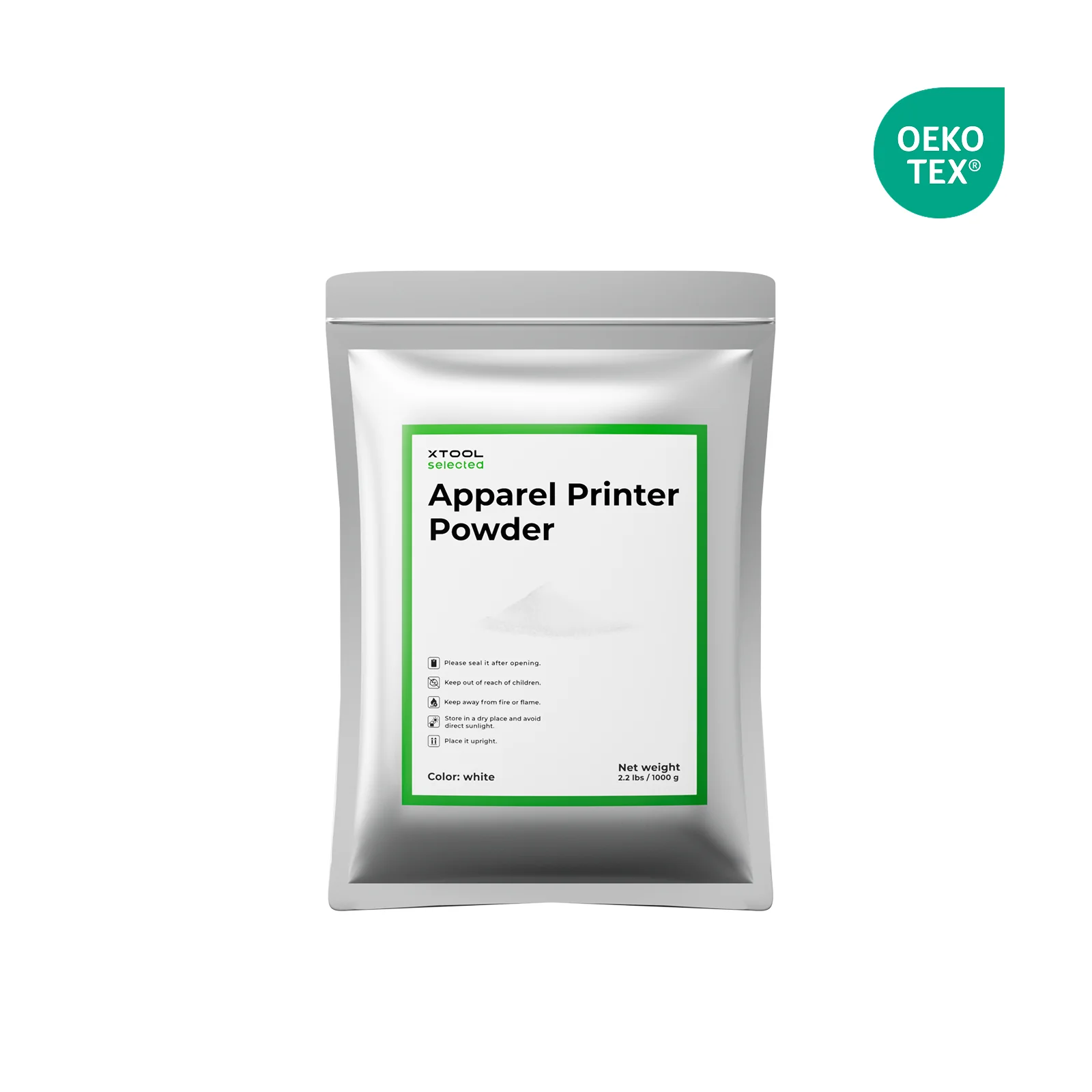 xTool Selected Apparel Printer Powder (1kg)